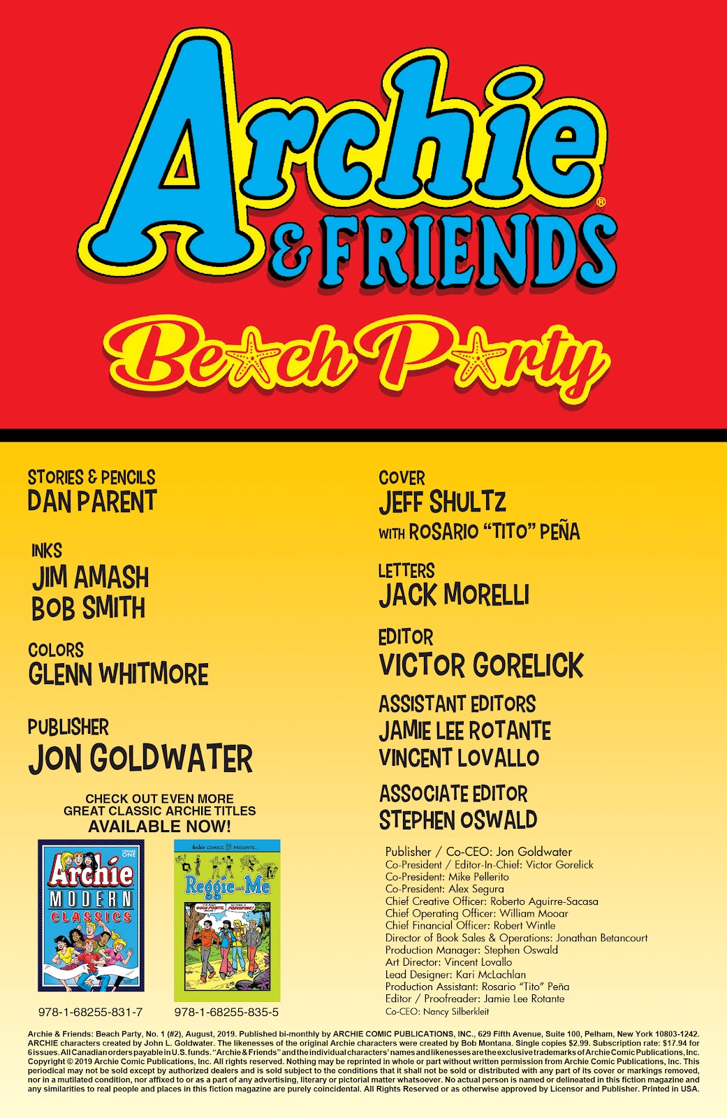Archie & Friends issue Beach Party - Page 2