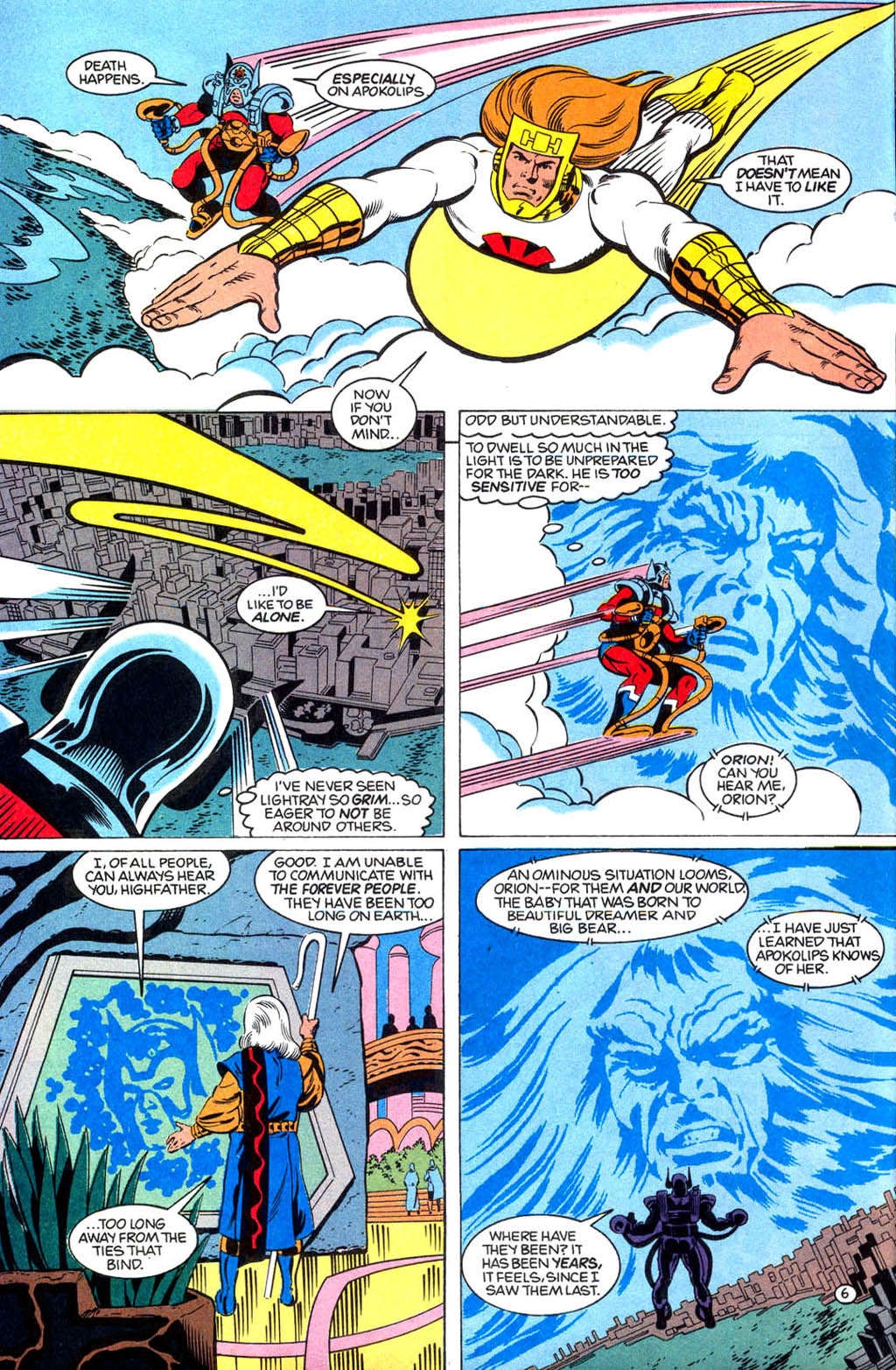 Read online The New Gods (1989) comic -  Issue #24 - 7