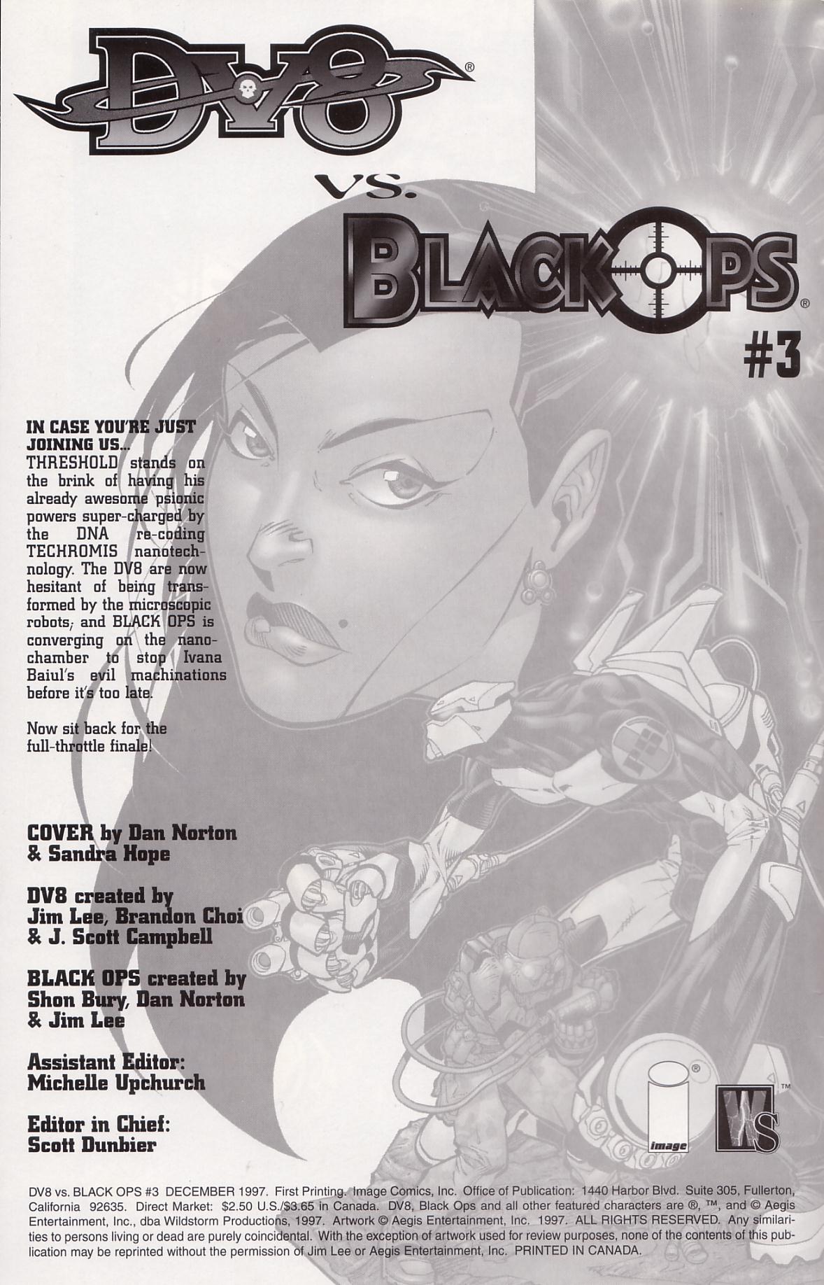 Read online DV8 vs. Black Ops comic -  Issue #3 - 2