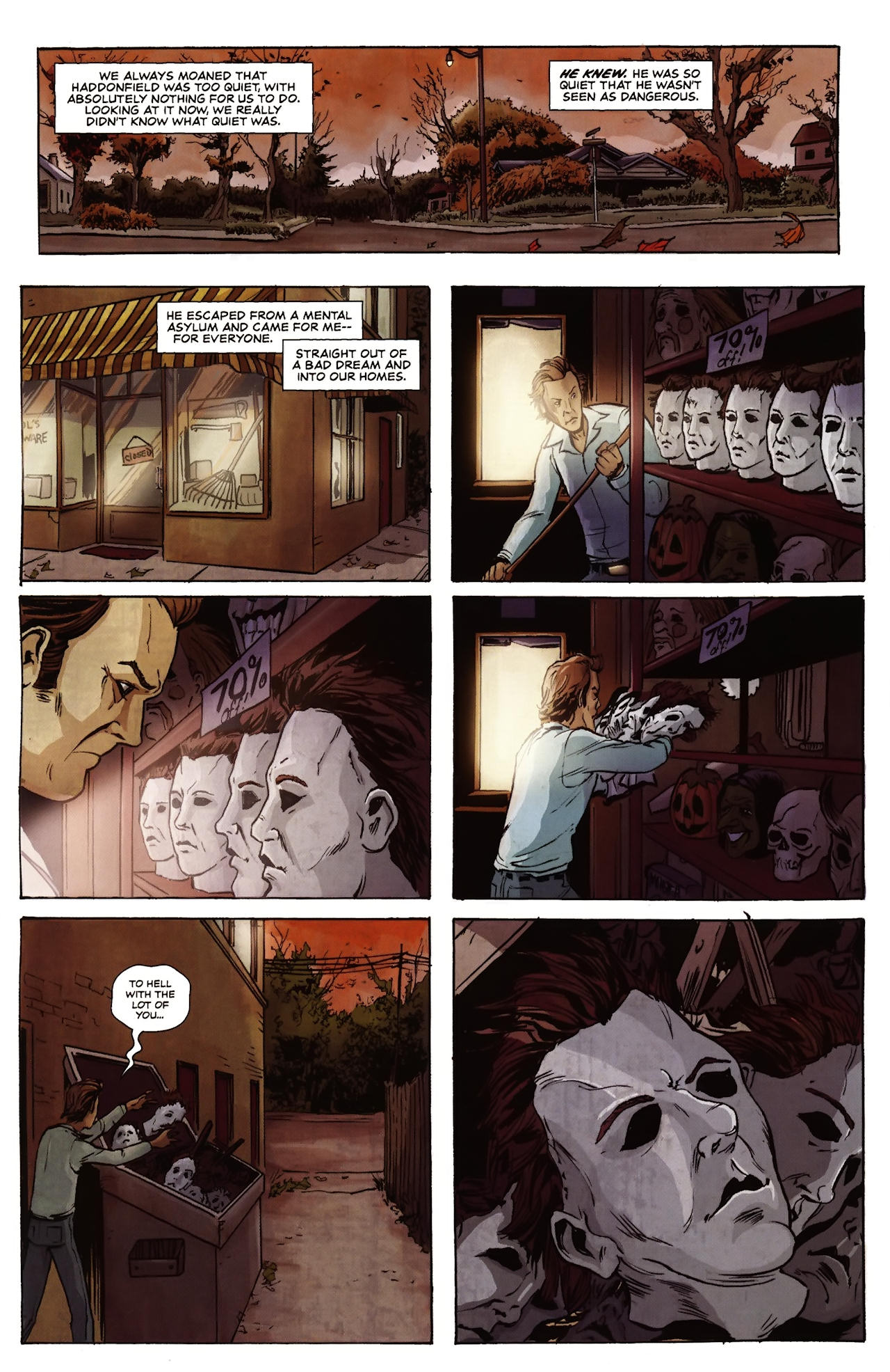 Read online Halloween: The First Death of Laurie Strode comic -  Issue #1 - 11