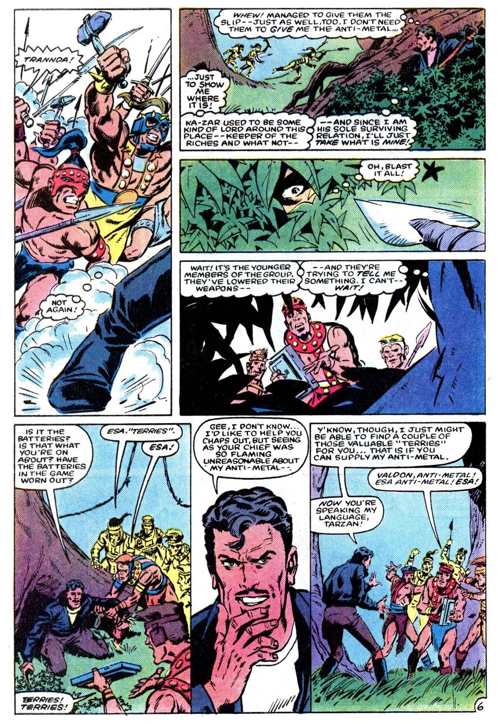 Read online Ka-Zar the Savage comic -  Issue #32 - 8