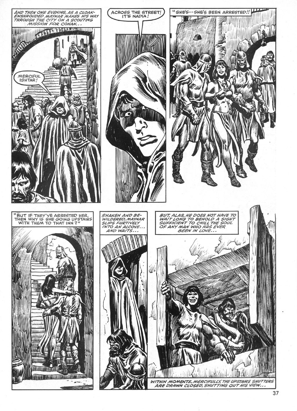 Read online The Savage Sword Of Conan comic -  Issue #99 - 36