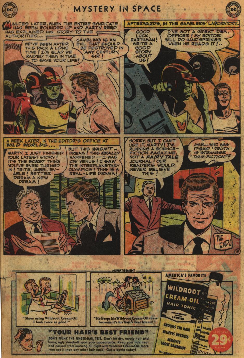 Read online Mystery in Space (1951) comic -  Issue #7 - 33