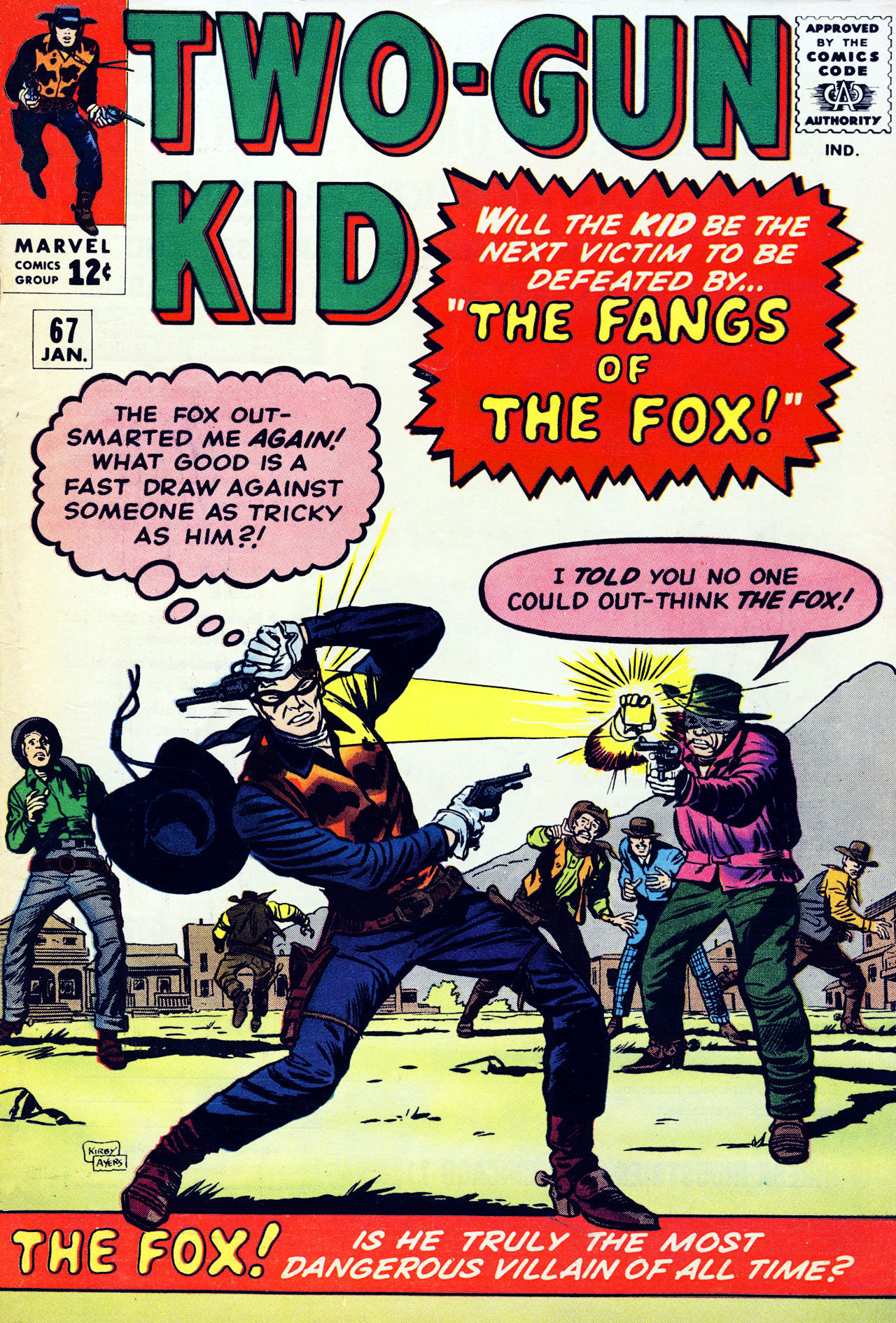 Read online Two-Gun Kid comic -  Issue #67 - 1