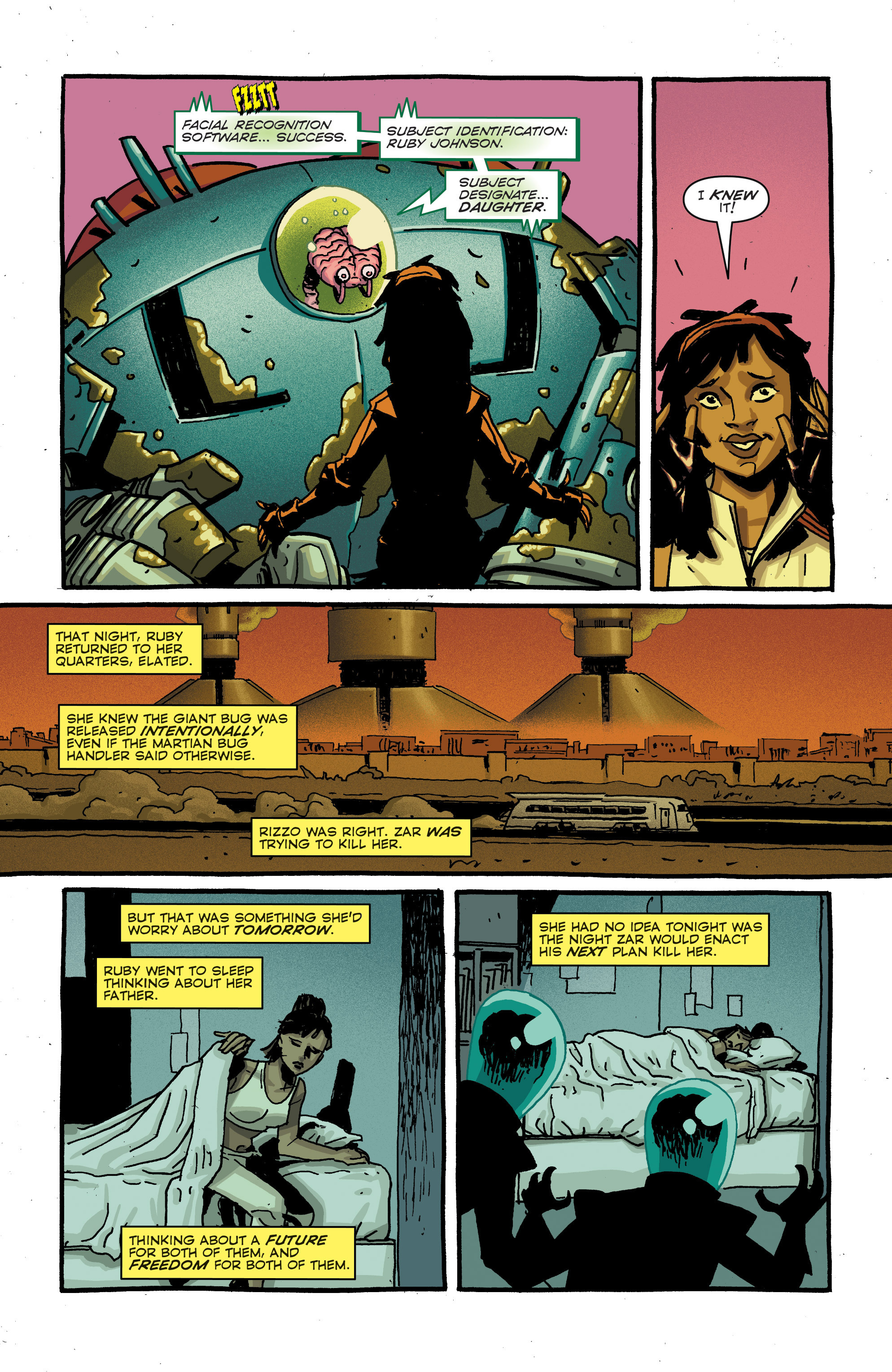 Read online Mars Attacks: Occupation comic -  Issue #4 - 16