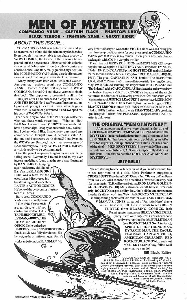 Read online Golden-Age Men of Mystery comic -  Issue #2 - 2