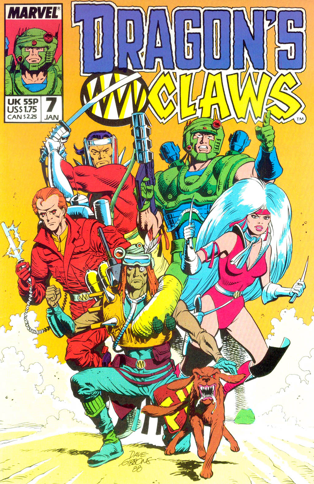 Read online Dragon's Claws comic -  Issue #7 - 1