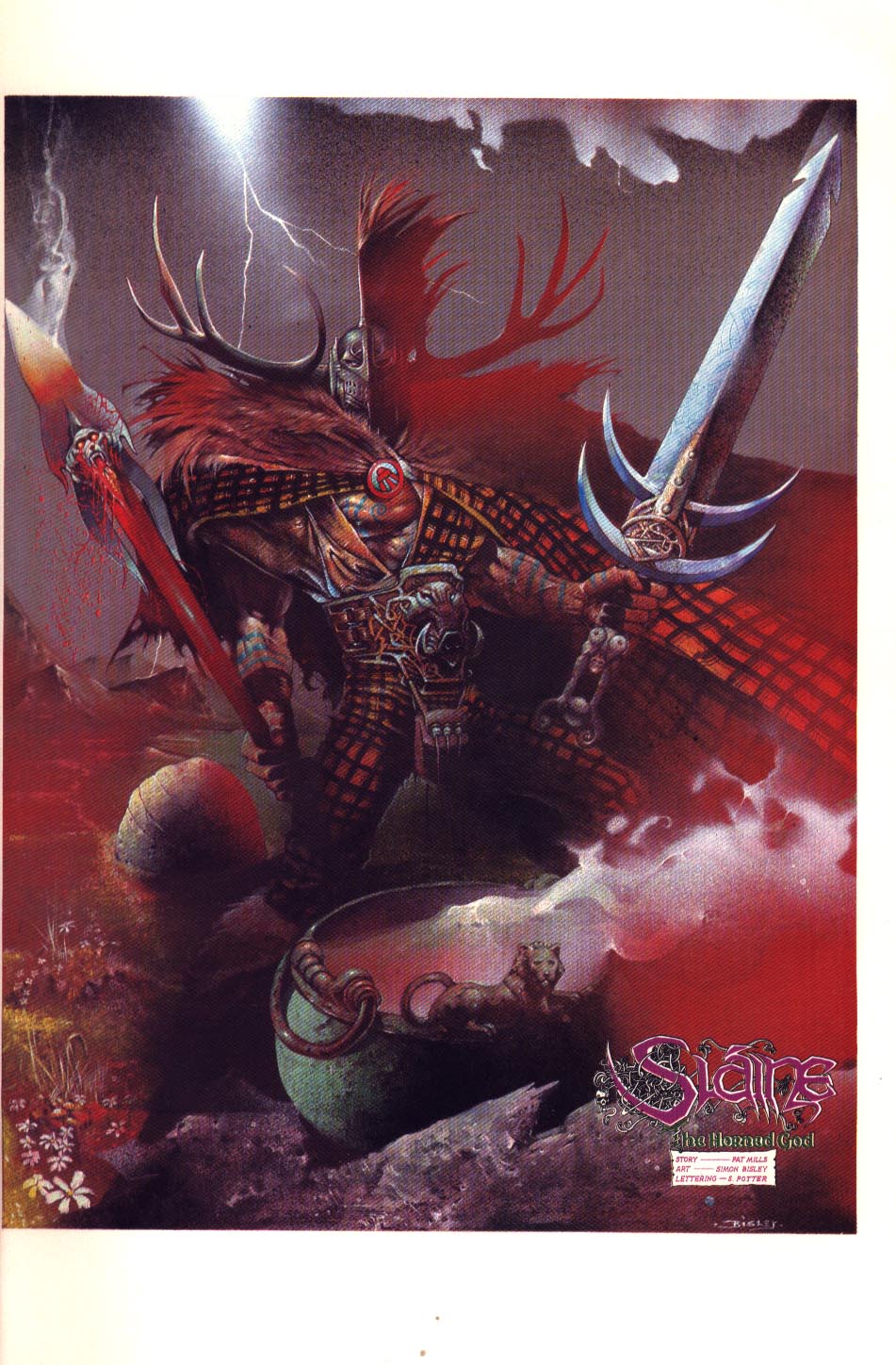 Read online Slaine: The Horned God (1998) comic -  Issue #1 - 6