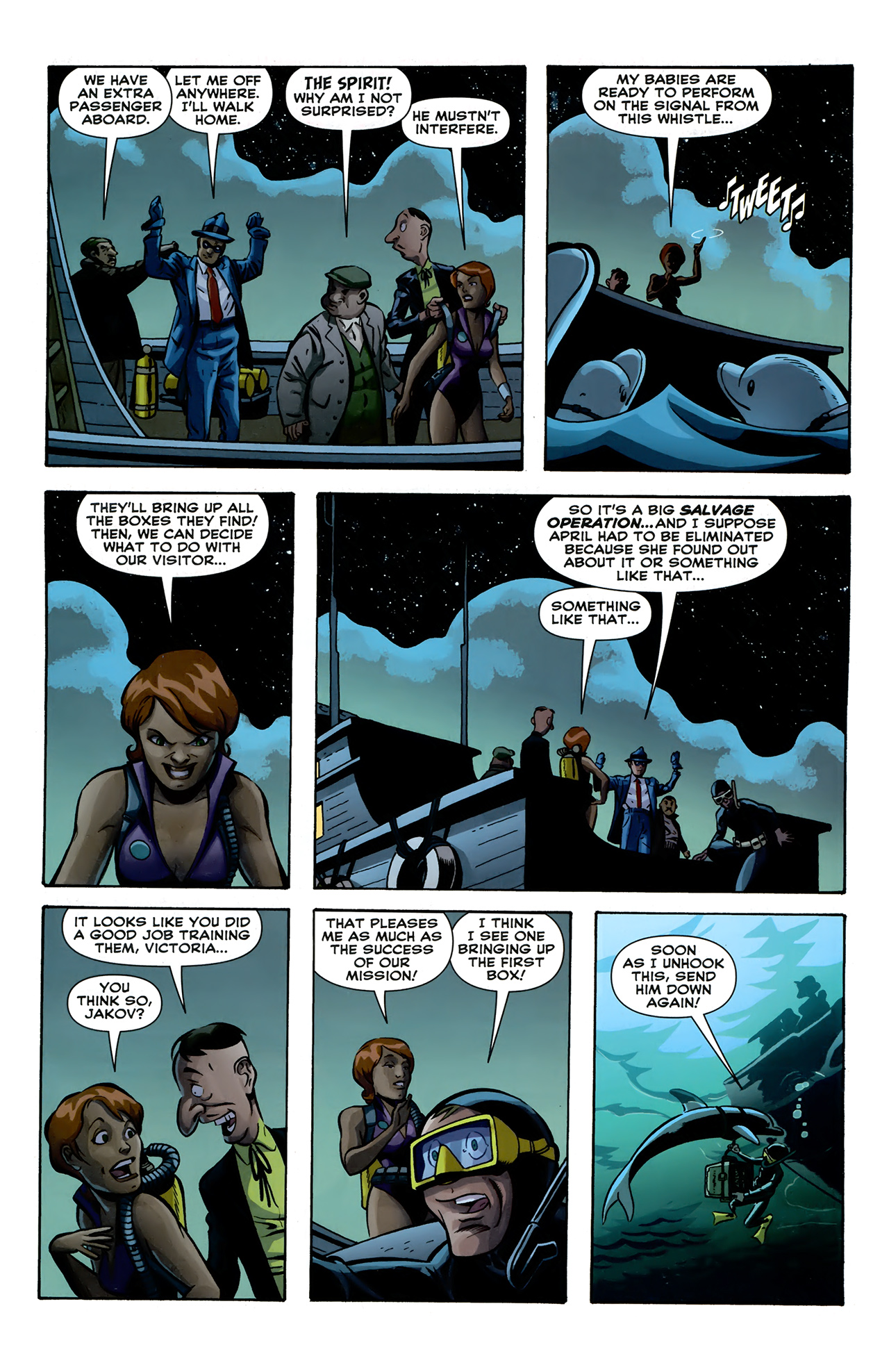 Read online The Spirit (2007) comic -  Issue #20 - 18