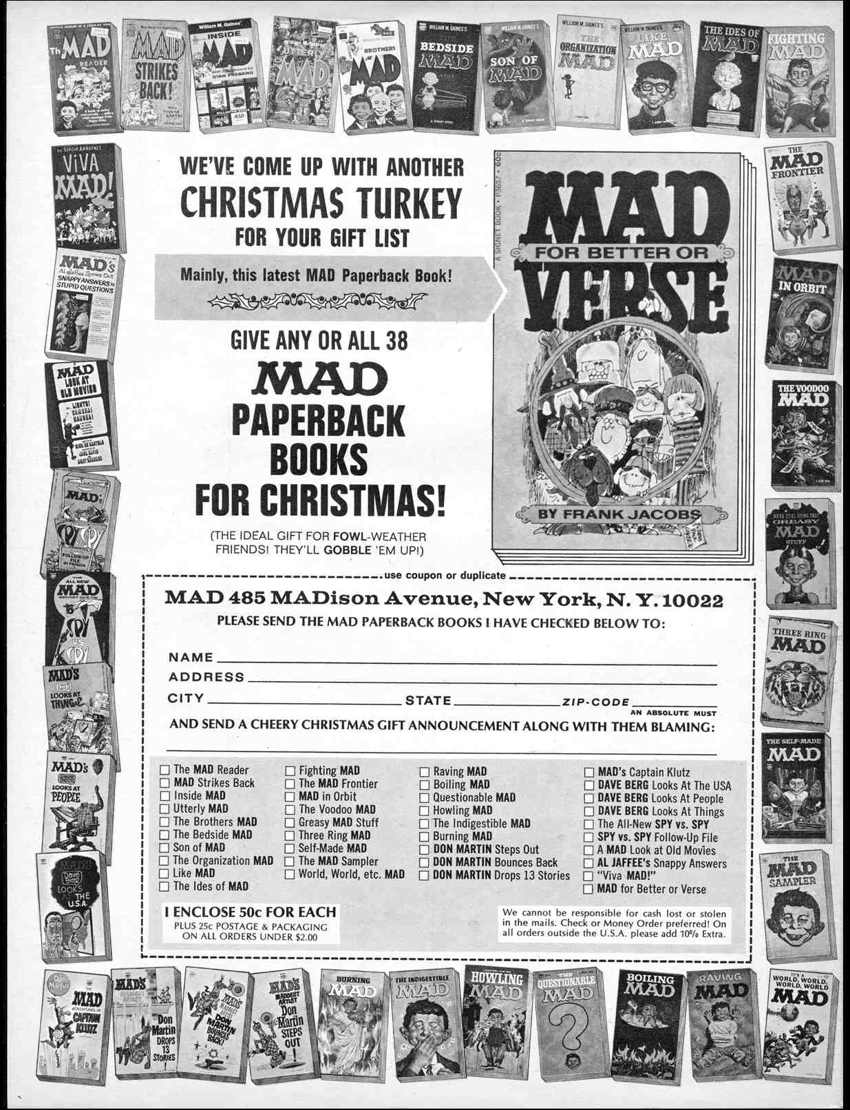 Read online MAD comic -  Issue #124 - 50