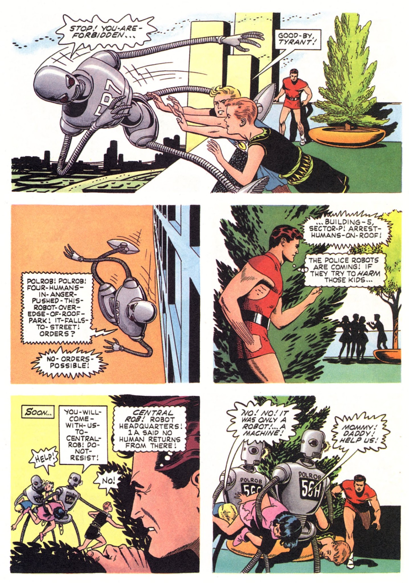 Read online Vintage Magnus, Robot Fighter comic -  Issue #1 - 8