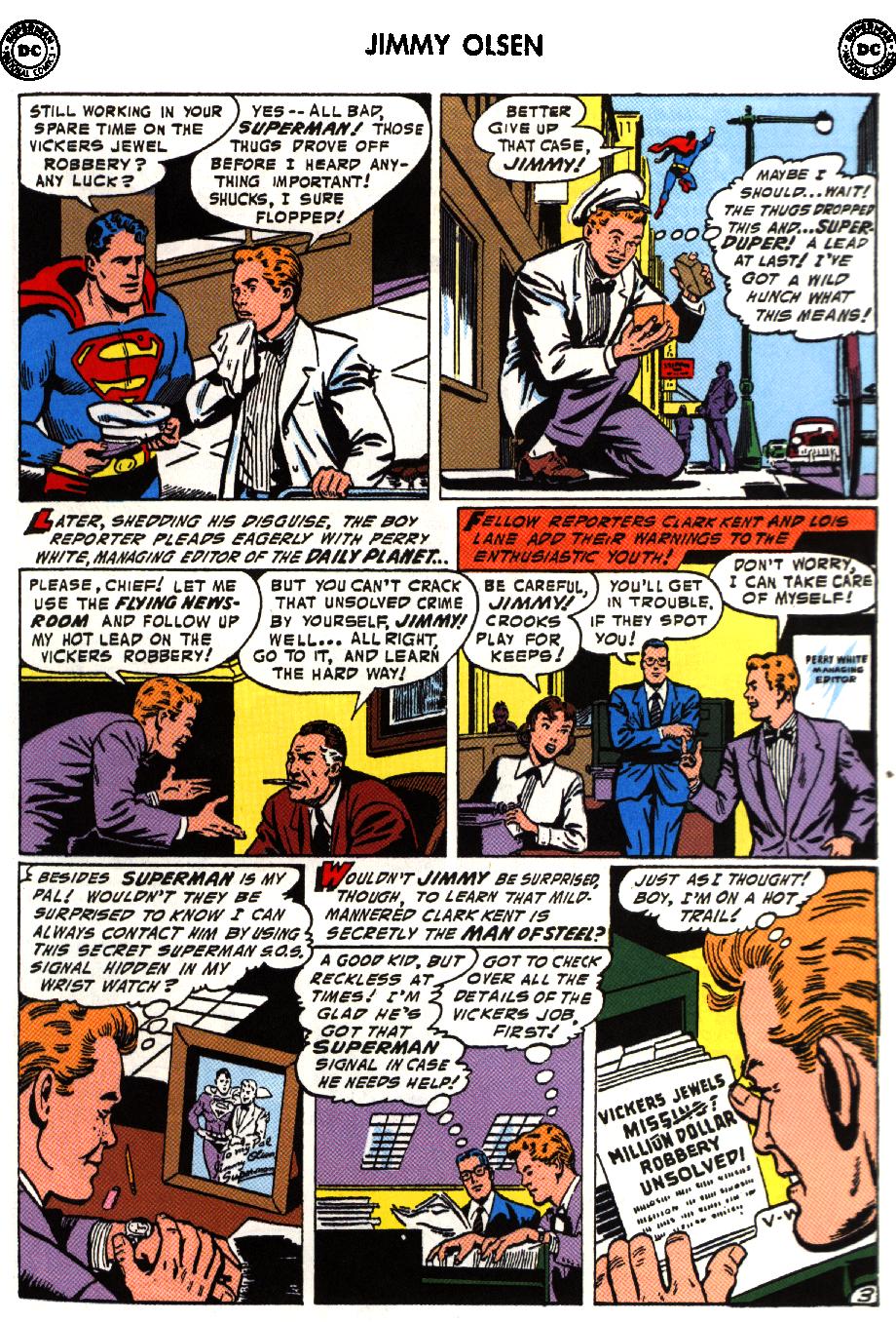 Read online Superman's Pal Jimmy Olsen comic -  Issue #1 - 5