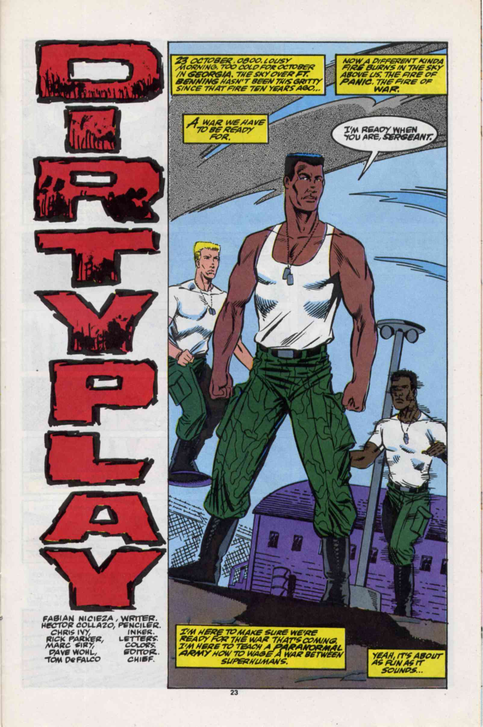 Read online Psi-Force comic -  Issue #29 - 24