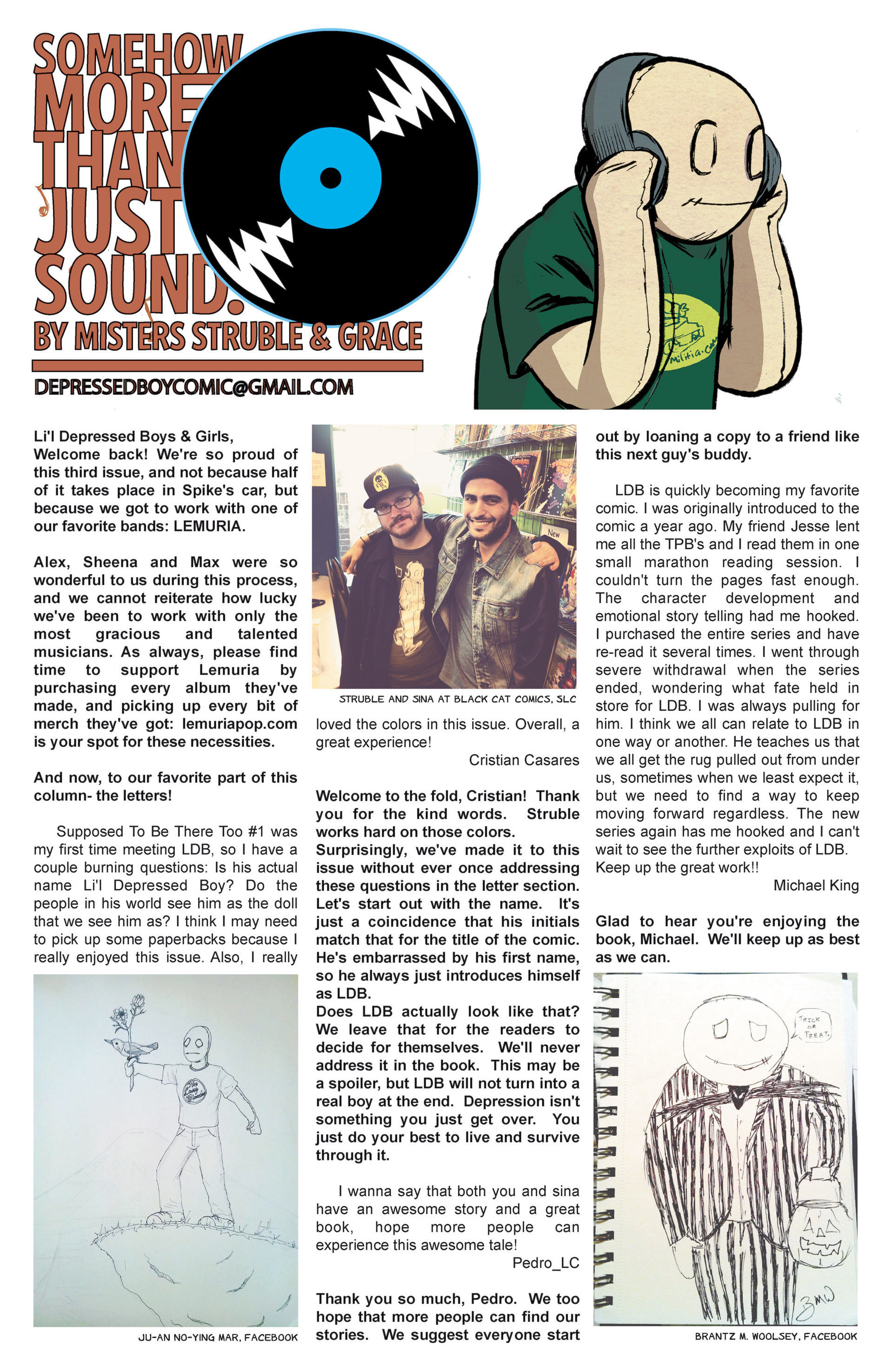 Read online The Li'l Depressed Boy: Supposed to Be There Too comic -  Issue #3 - 22
