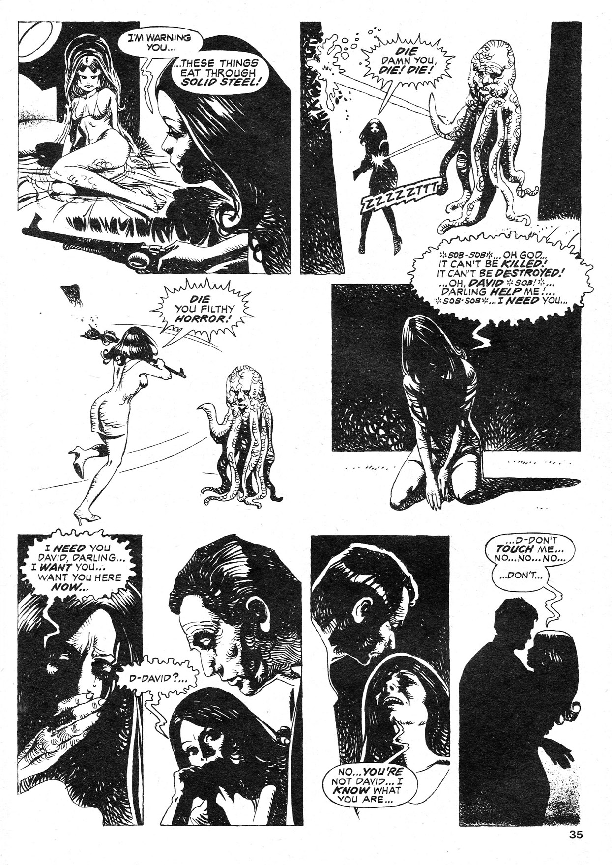 Read online Vampirella (1969) comic -  Issue #86 - 35