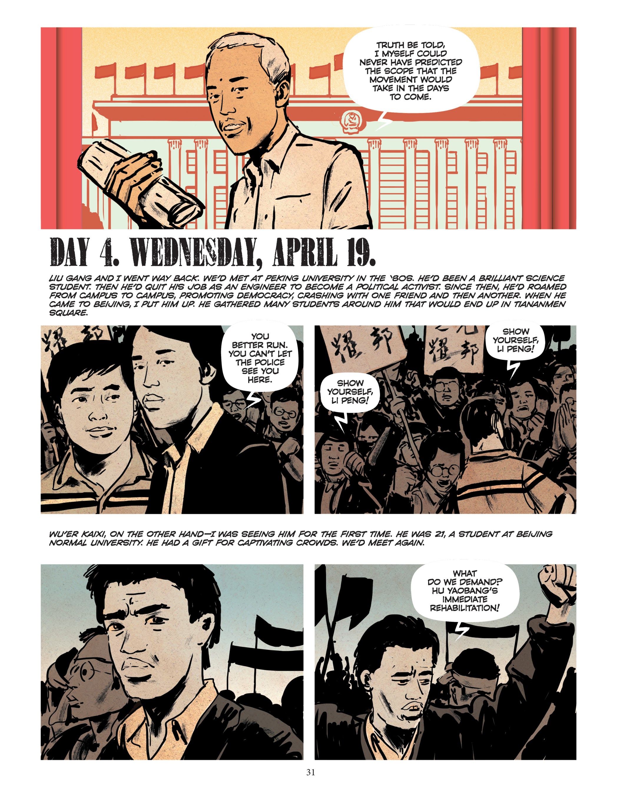 Read online Tiananmen 1989: Our Shattered Hopes comic -  Issue # TPB - 35