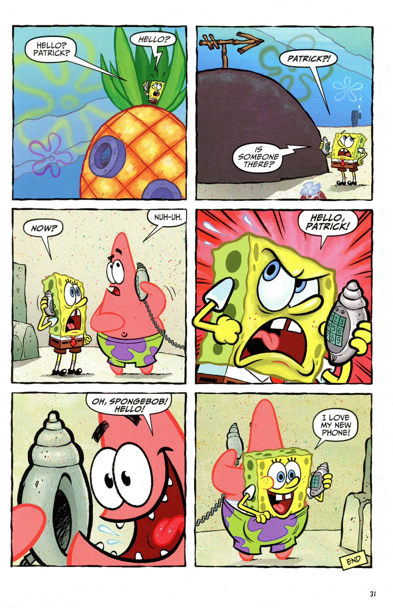 Read online SpongeBob Comics comic -  Issue #31 - 32