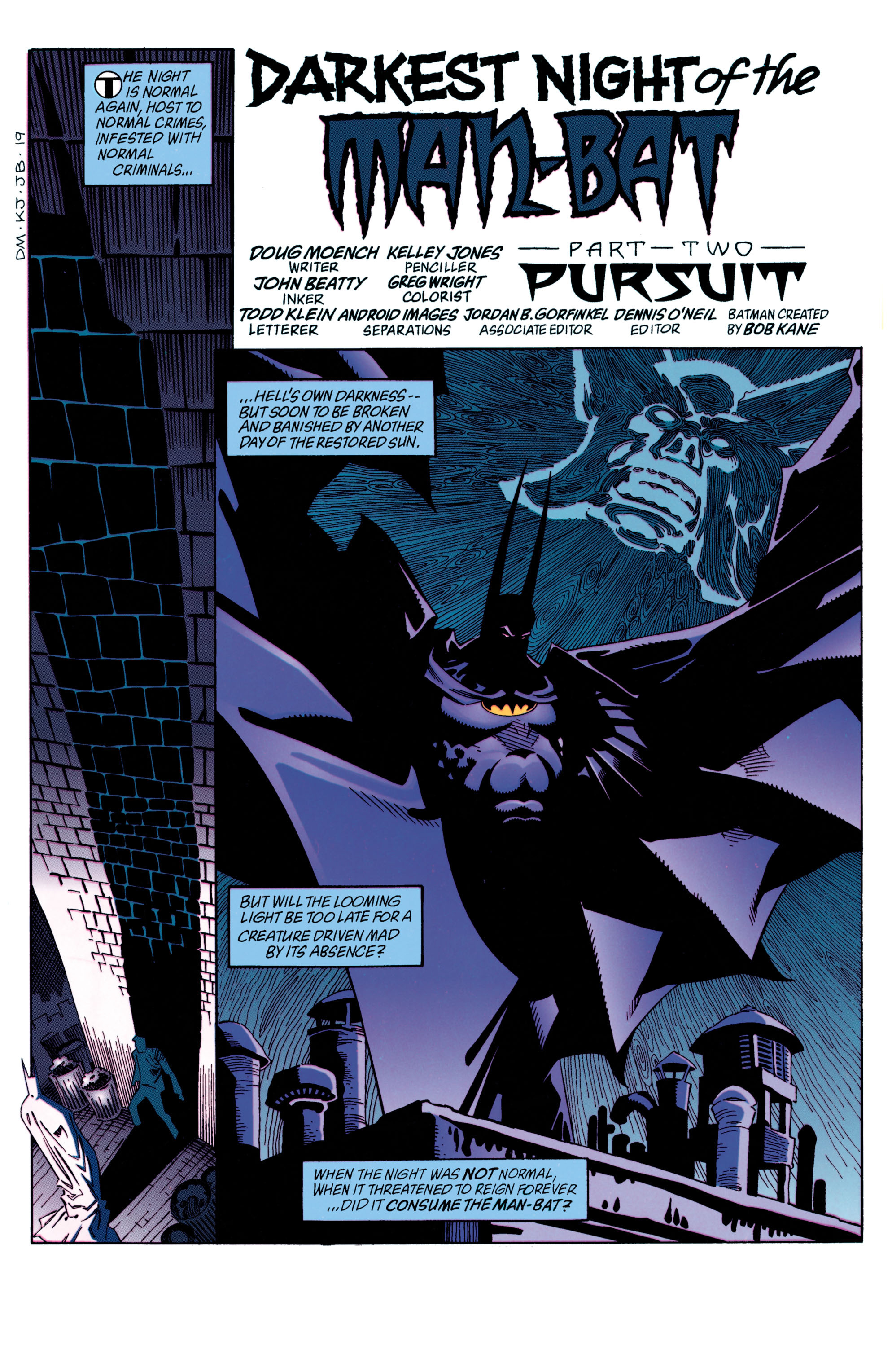 Read online Batman (1940) comic -  Issue #537 - 2