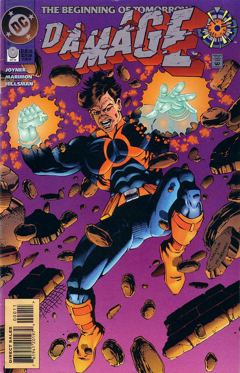 Read online Damage (1994) comic -  Issue #0 - 1