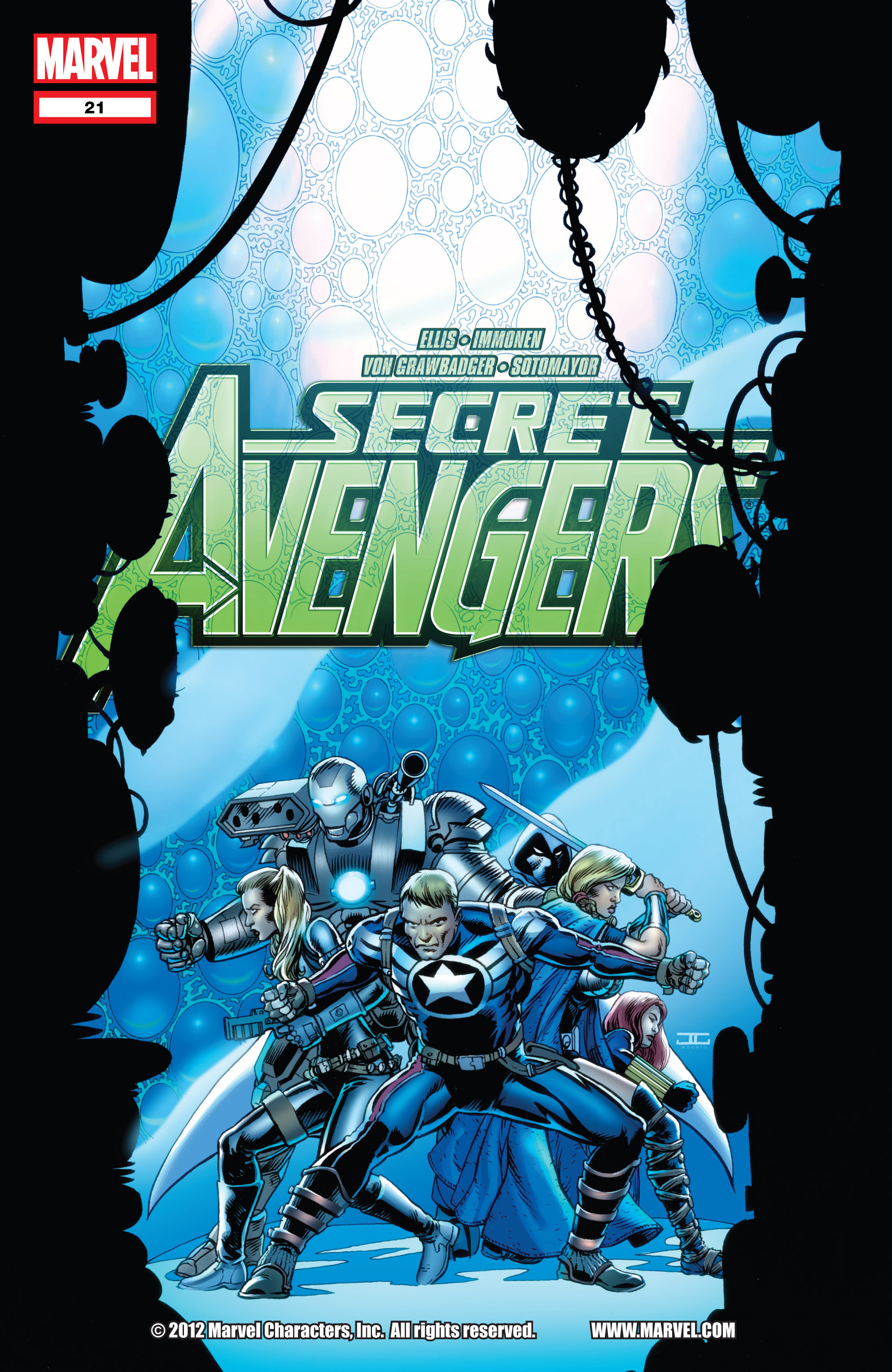 Read online Secret Avengers (2010) comic -  Issue #21 - 1