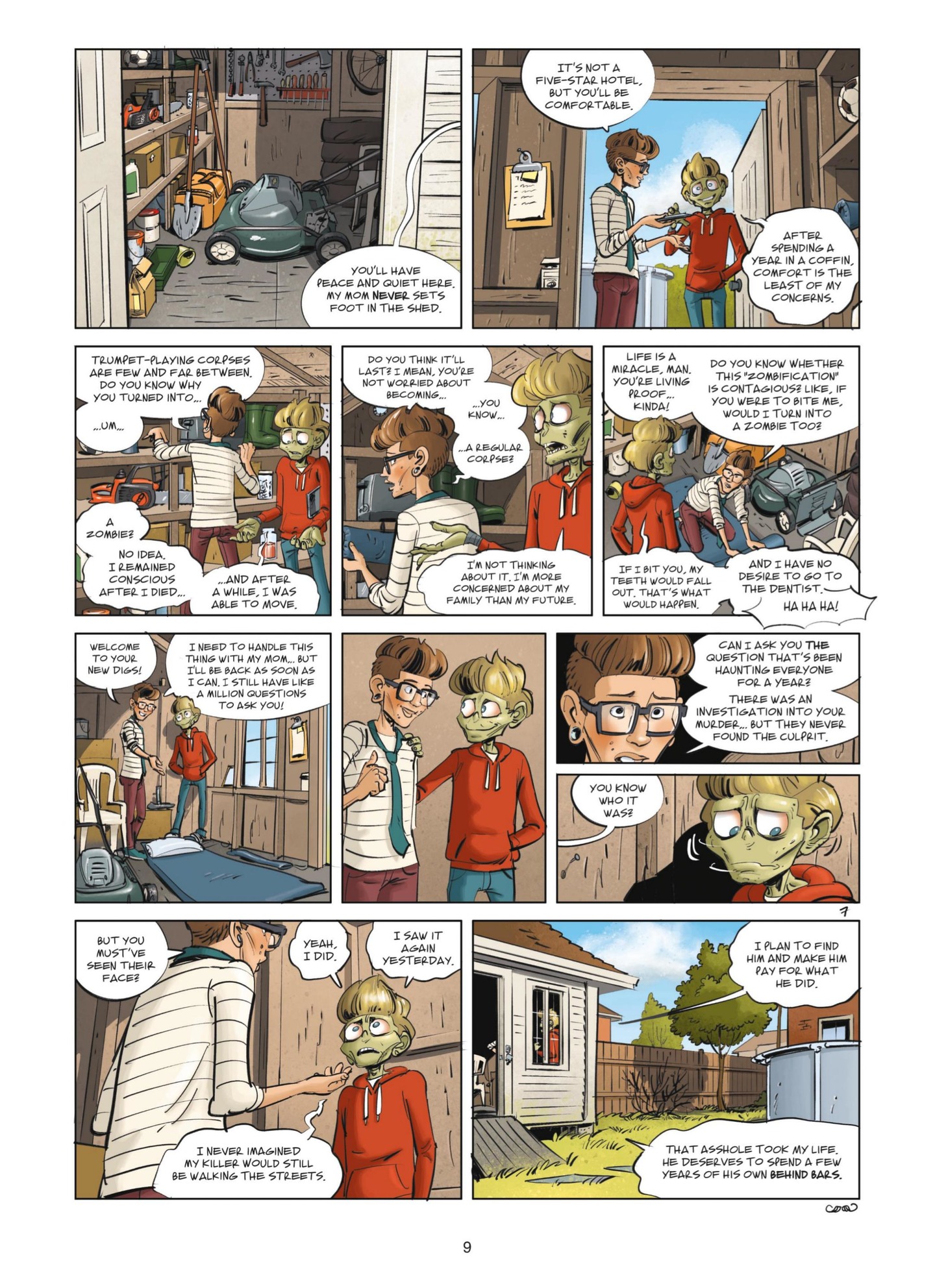 Read online Dead and Unburied comic -  Issue #2 - 9