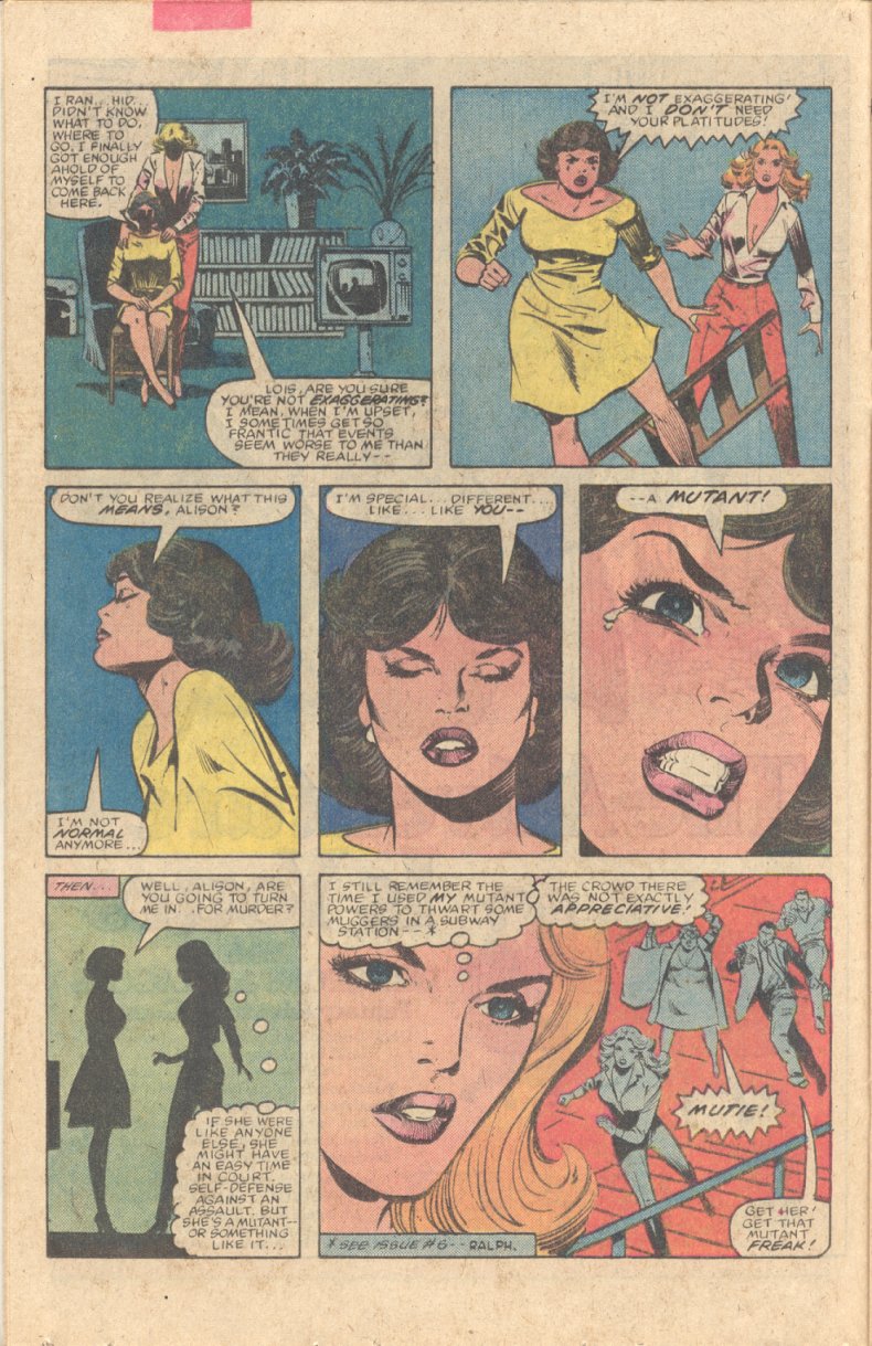 Read online Dazzler (1981) comic -  Issue #26 - 12
