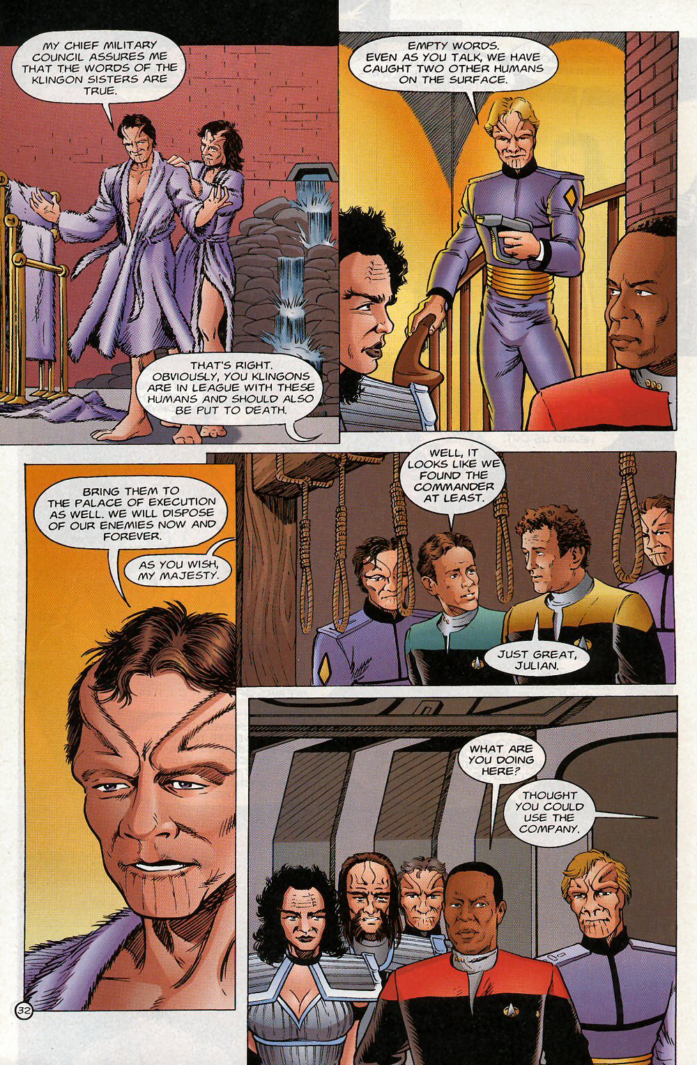 Read online Star Trek: Deep Space Nine - Lightstorm comic -  Issue # Full - 32