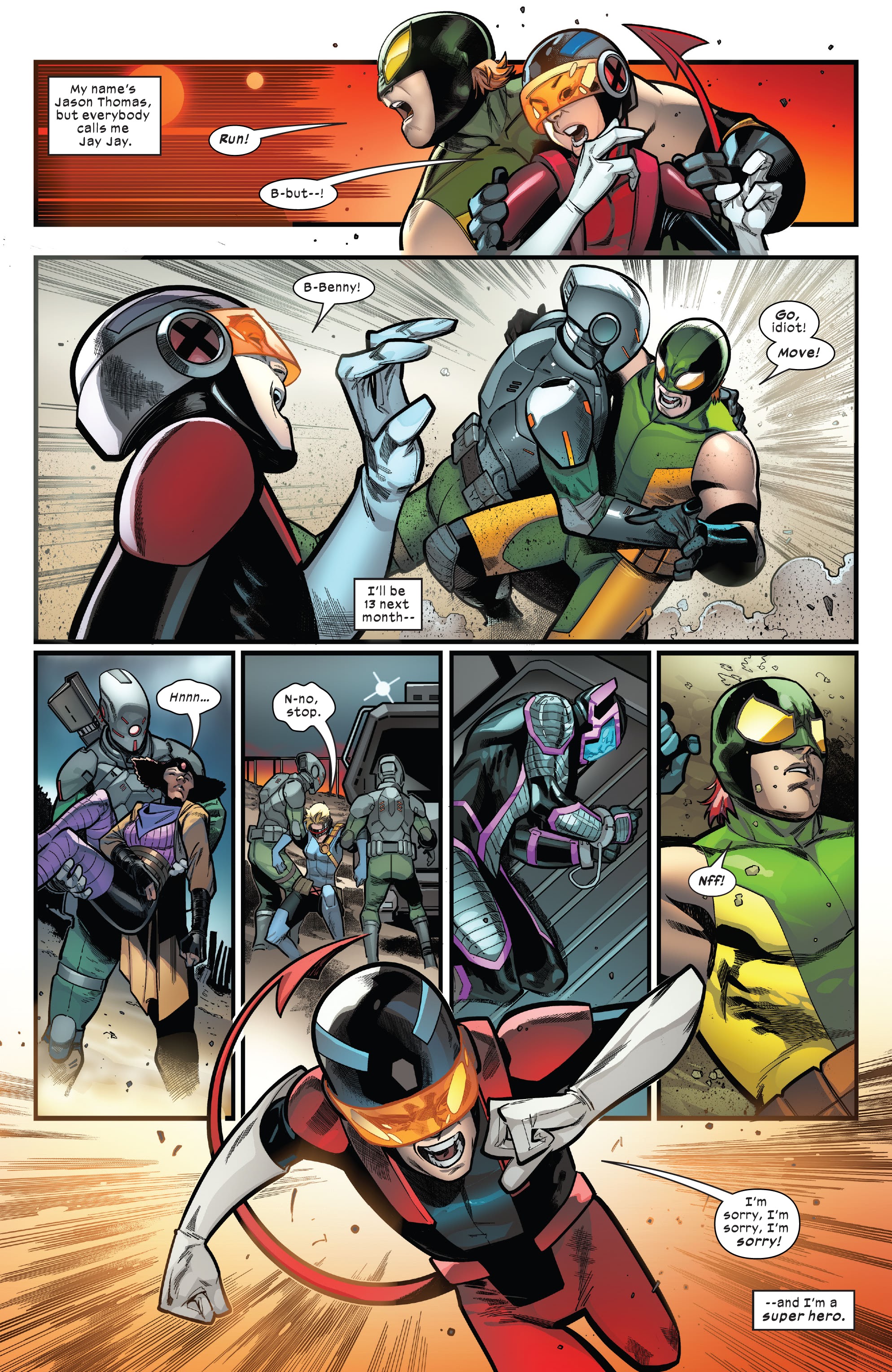 Read online Children Of The Atom comic -  Issue #5 - 2