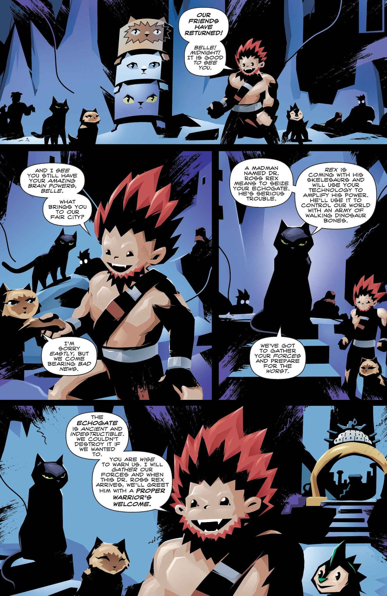 Read online Hero Cats: Midnight Over Stellar City Vol. 2 comic -  Issue #2 - 24