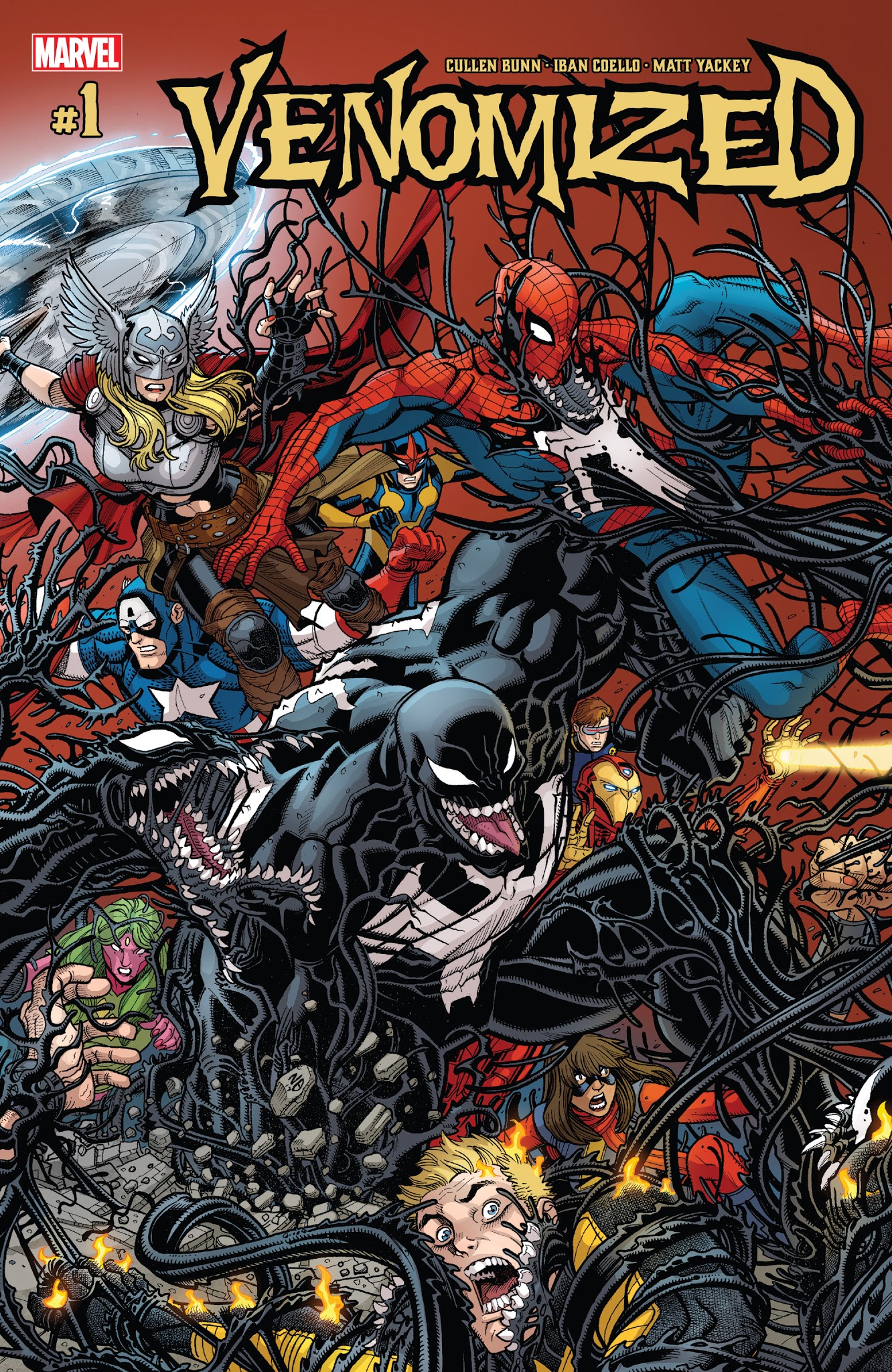 Read online Venomized comic -  Issue #1 - 1