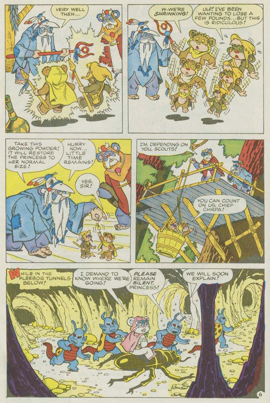 Read online Ewoks (1987) comic -  Issue #11 - 7