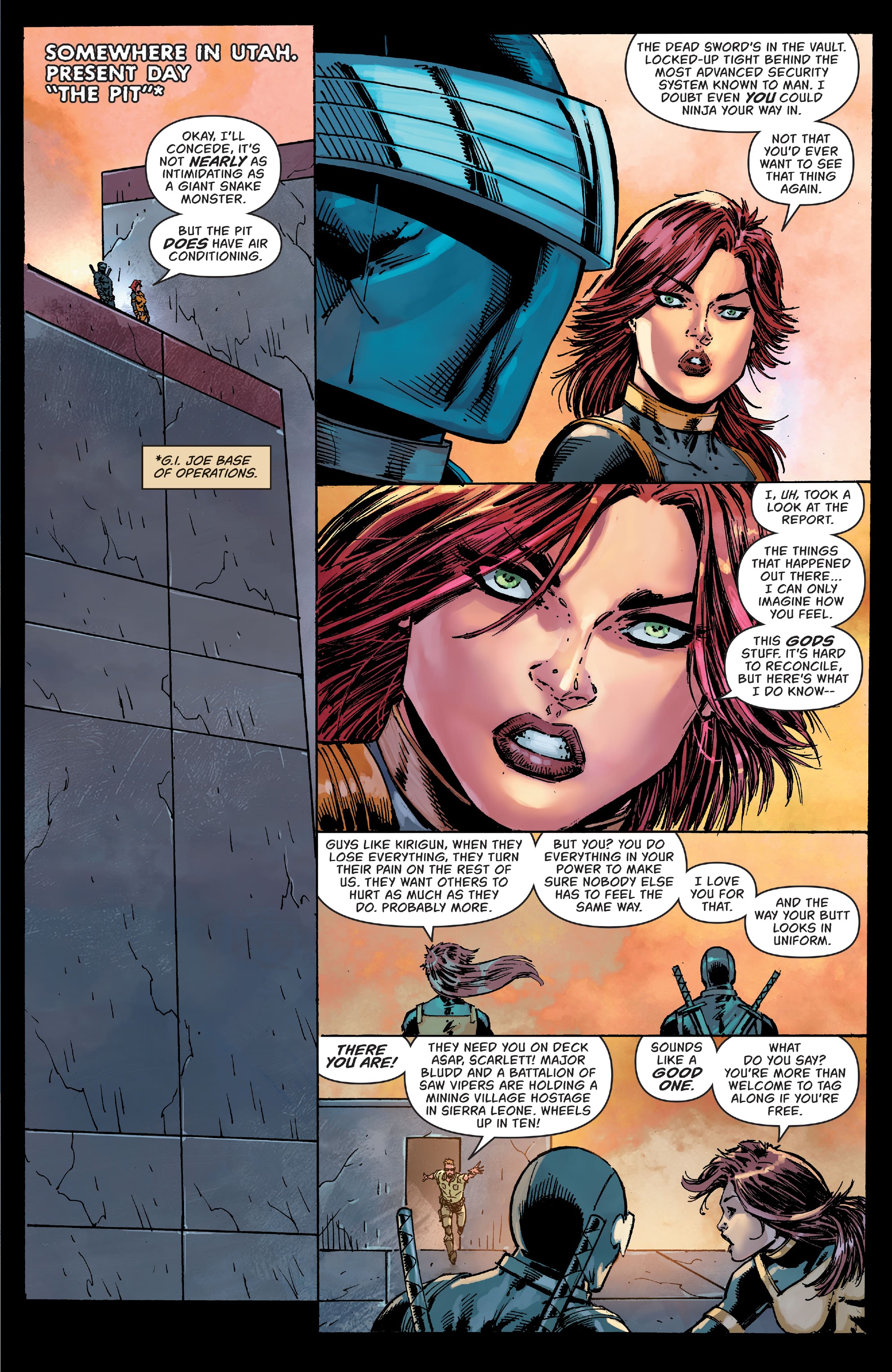Read online Snake Eyes: Deadgame comic -  Issue #5 - 24