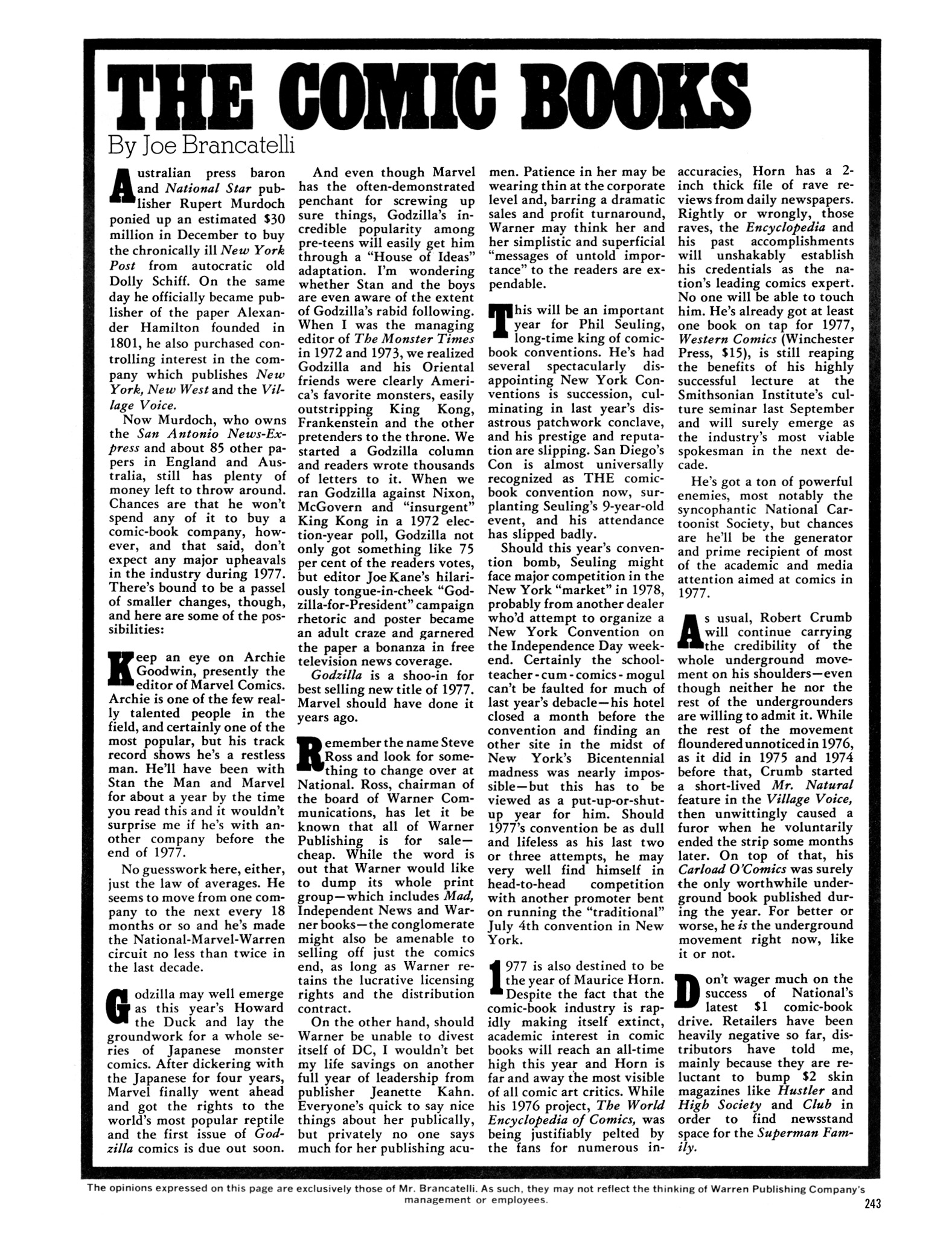 Read online Creepy Archives comic -  Issue # TPB 18 (Part 3) - 45