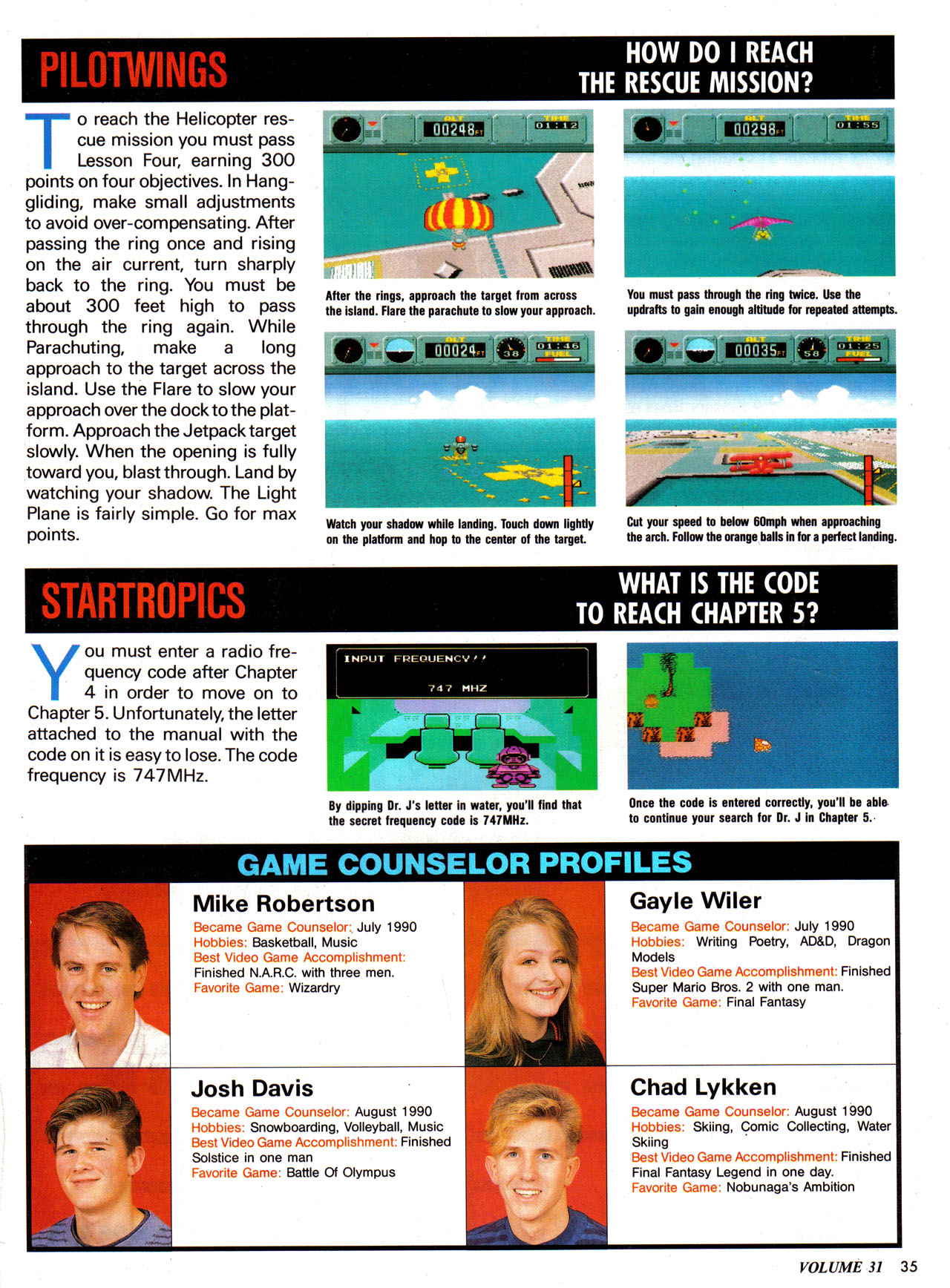 Read online Nintendo Power comic -  Issue #31 - 36