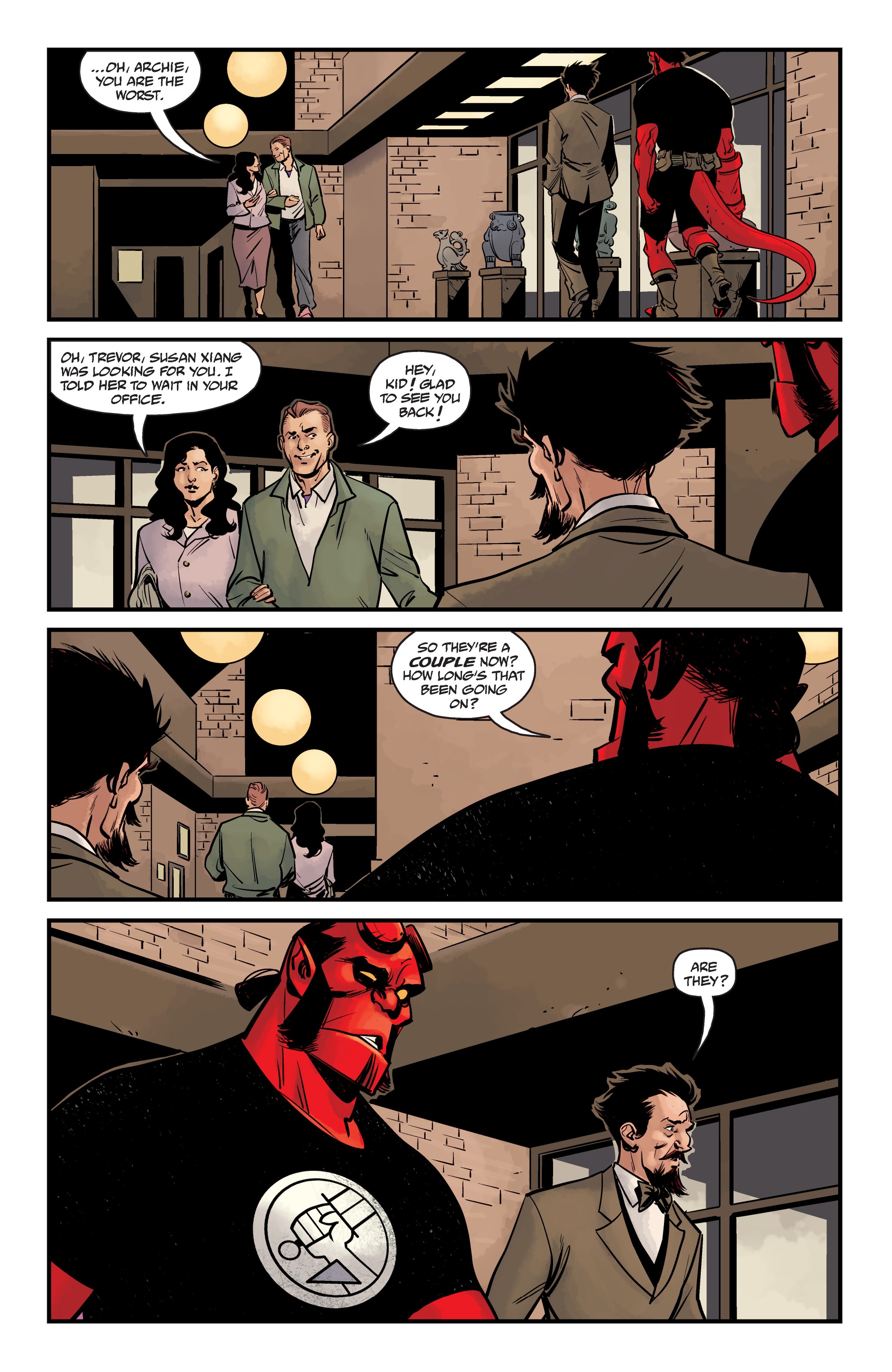 Read online Hellboy and the B.P.R.D. 1956 comic -  Issue #5 - 21