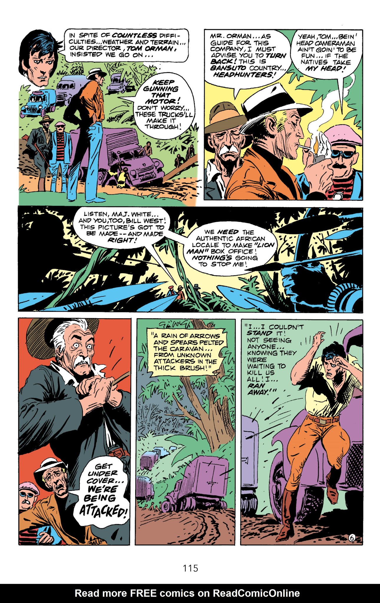 Read online Edgar Rice Burroughs' Tarzan The Joe Kubert Years comic -  Issue # TPB 3 (Part 2) - 6