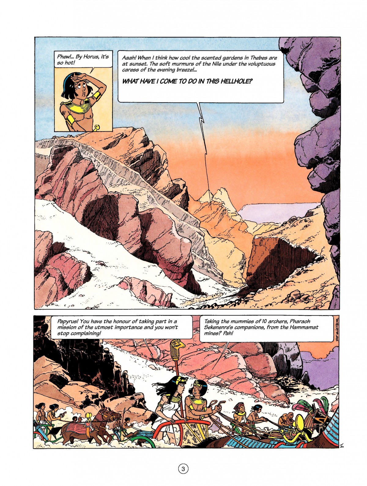 Read online Papyrus comic -  Issue #4 - 3