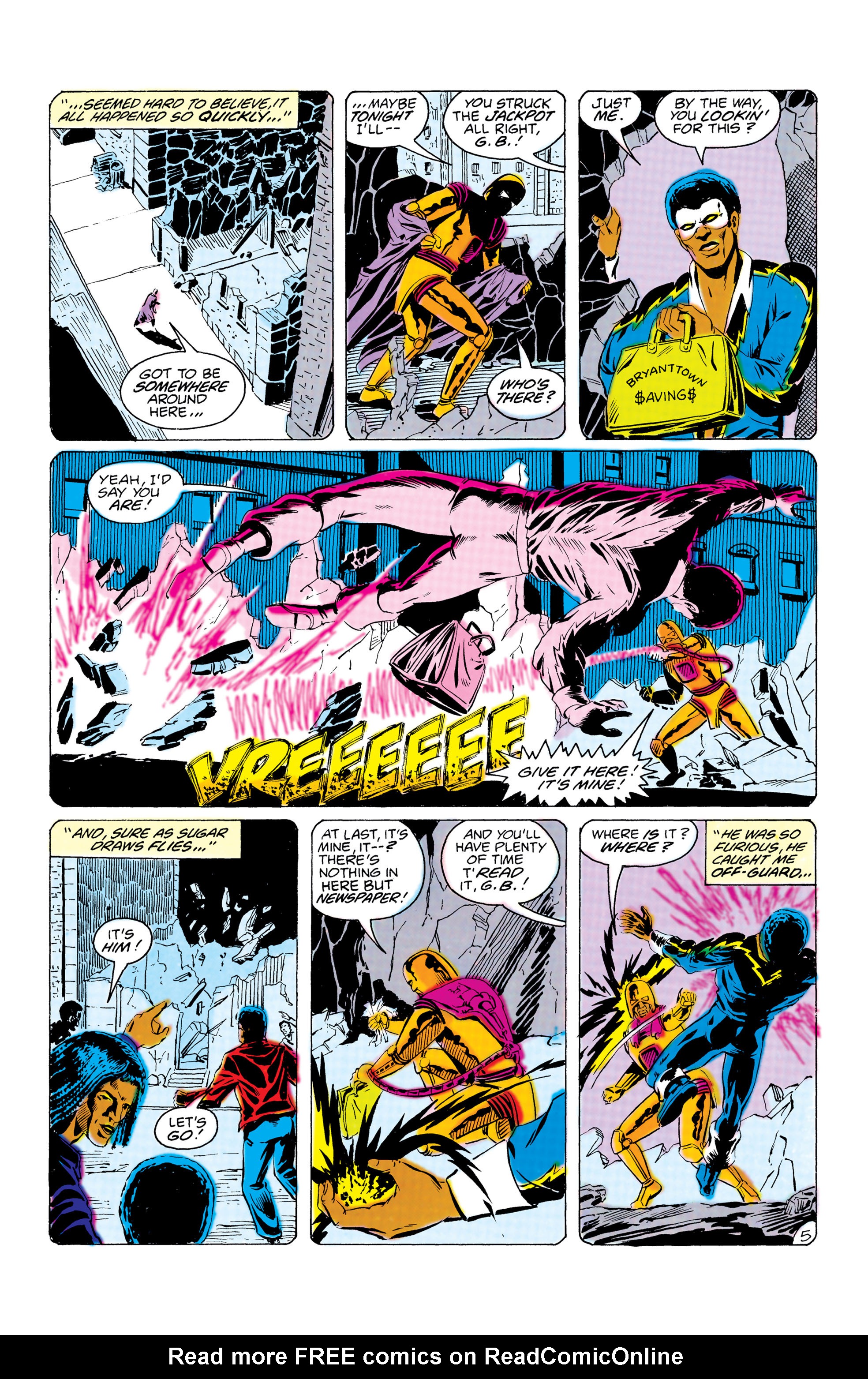 Read online Batman and the Outsiders (1983) comic -  Issue #21 - 22