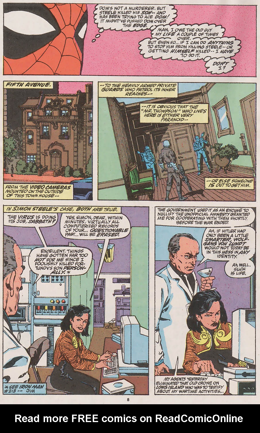 Read online Web of Spider-Man (1985) comic -  Issue #71 - 7