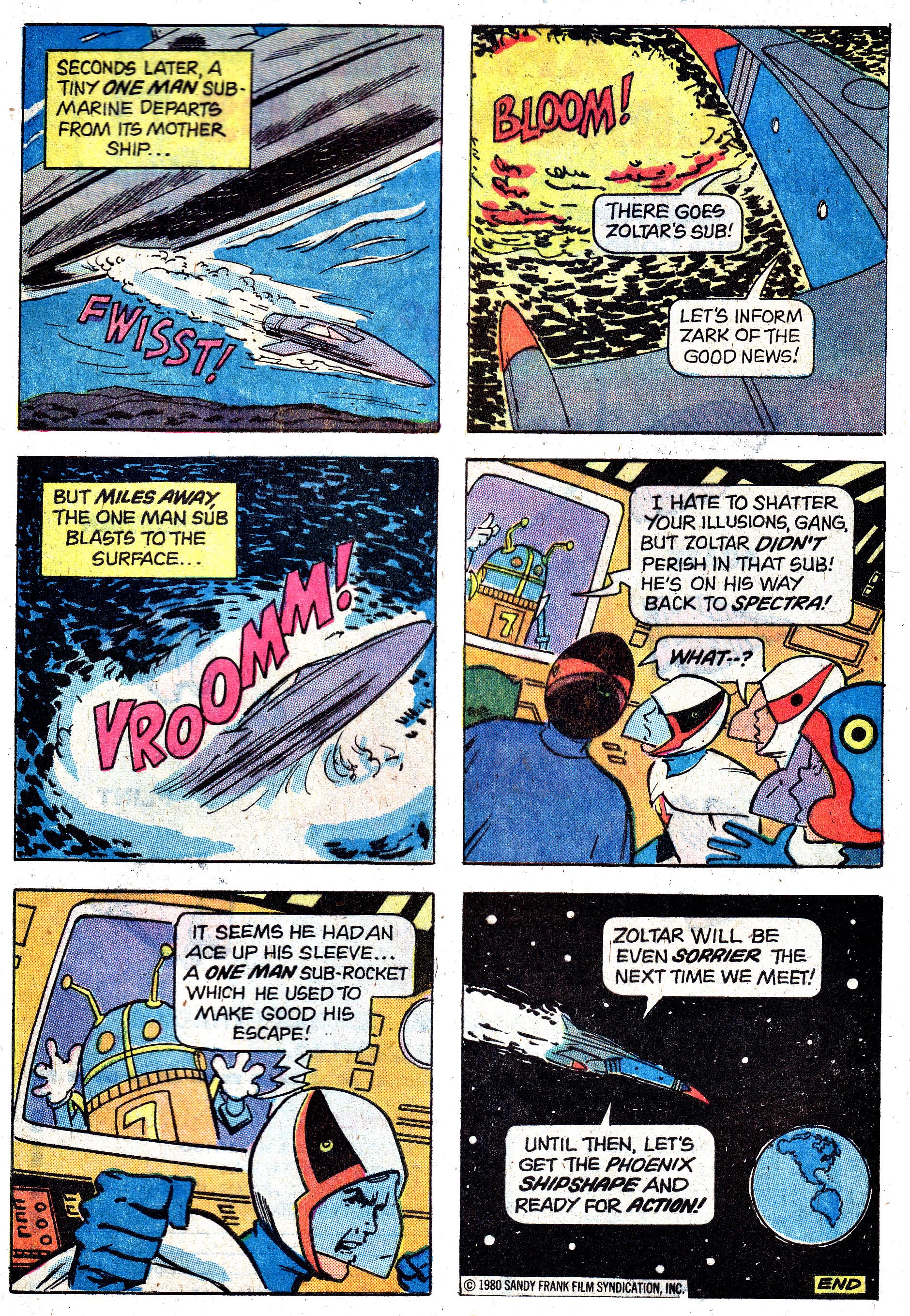 Read online Battle of the Planets (1979) comic -  Issue #8 - 23