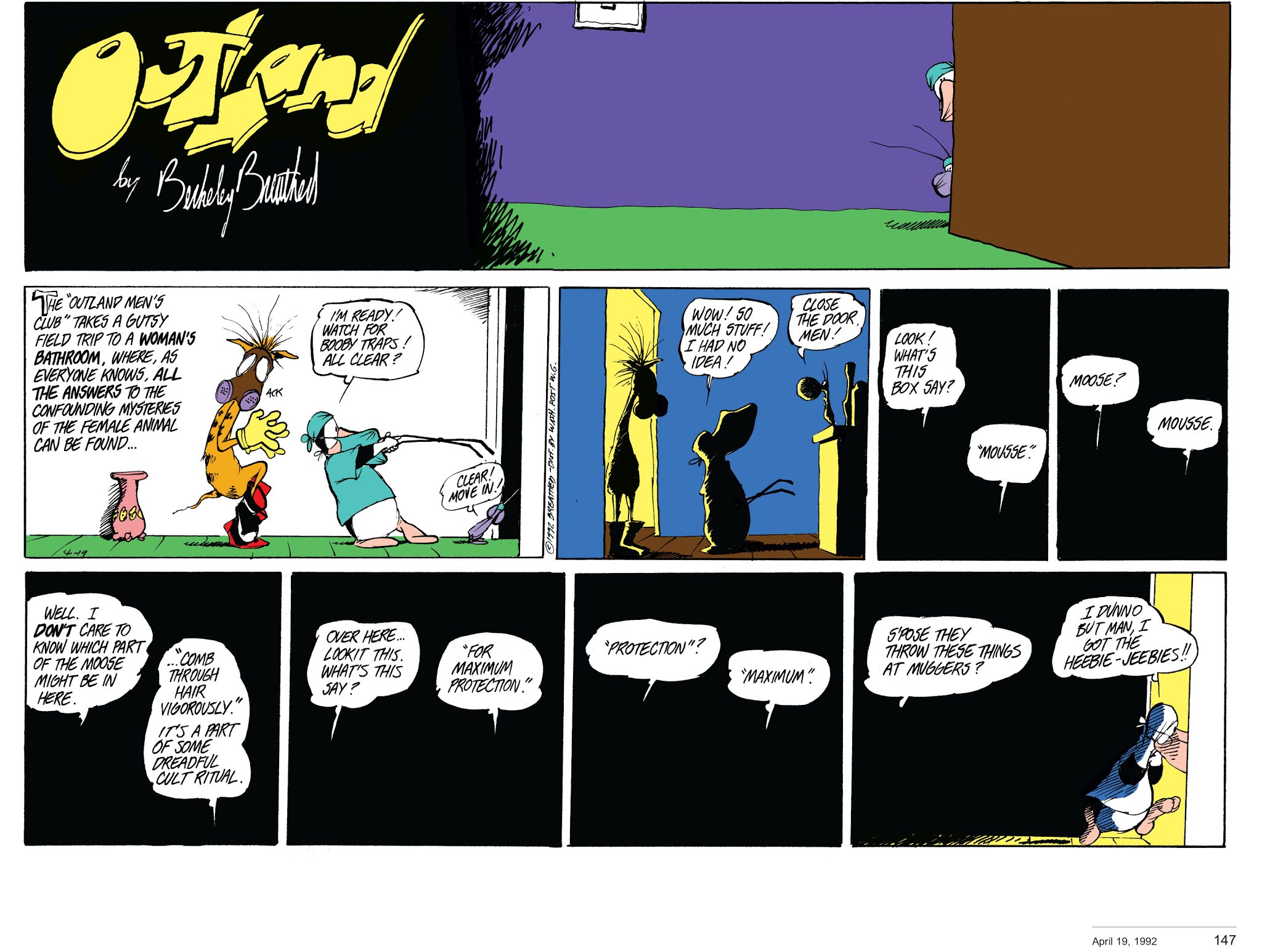 Read online Berkeley Breathed’s Outland comic -  Issue # TPB (Part 2) - 48