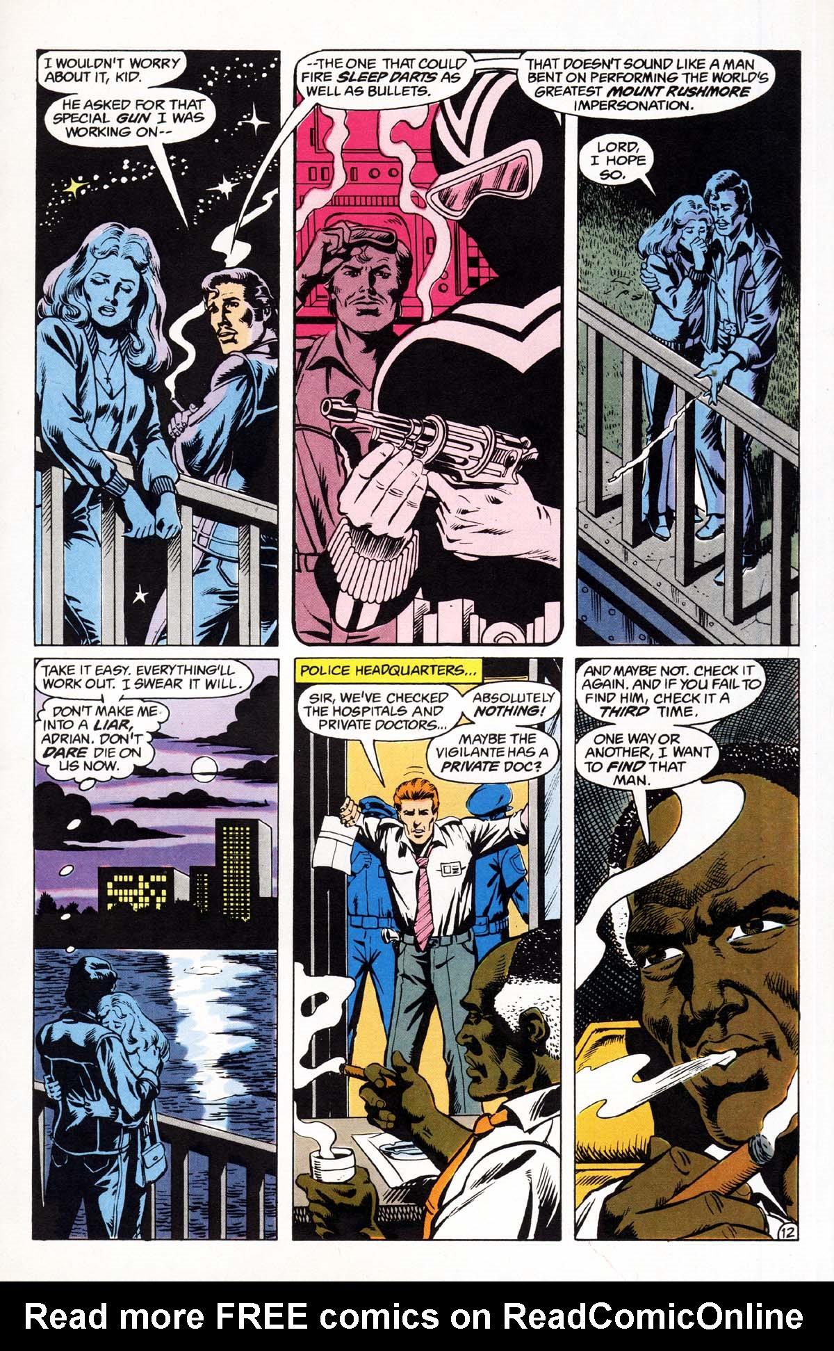 Read online Vigilante (1983) comic -  Issue #6 - 14