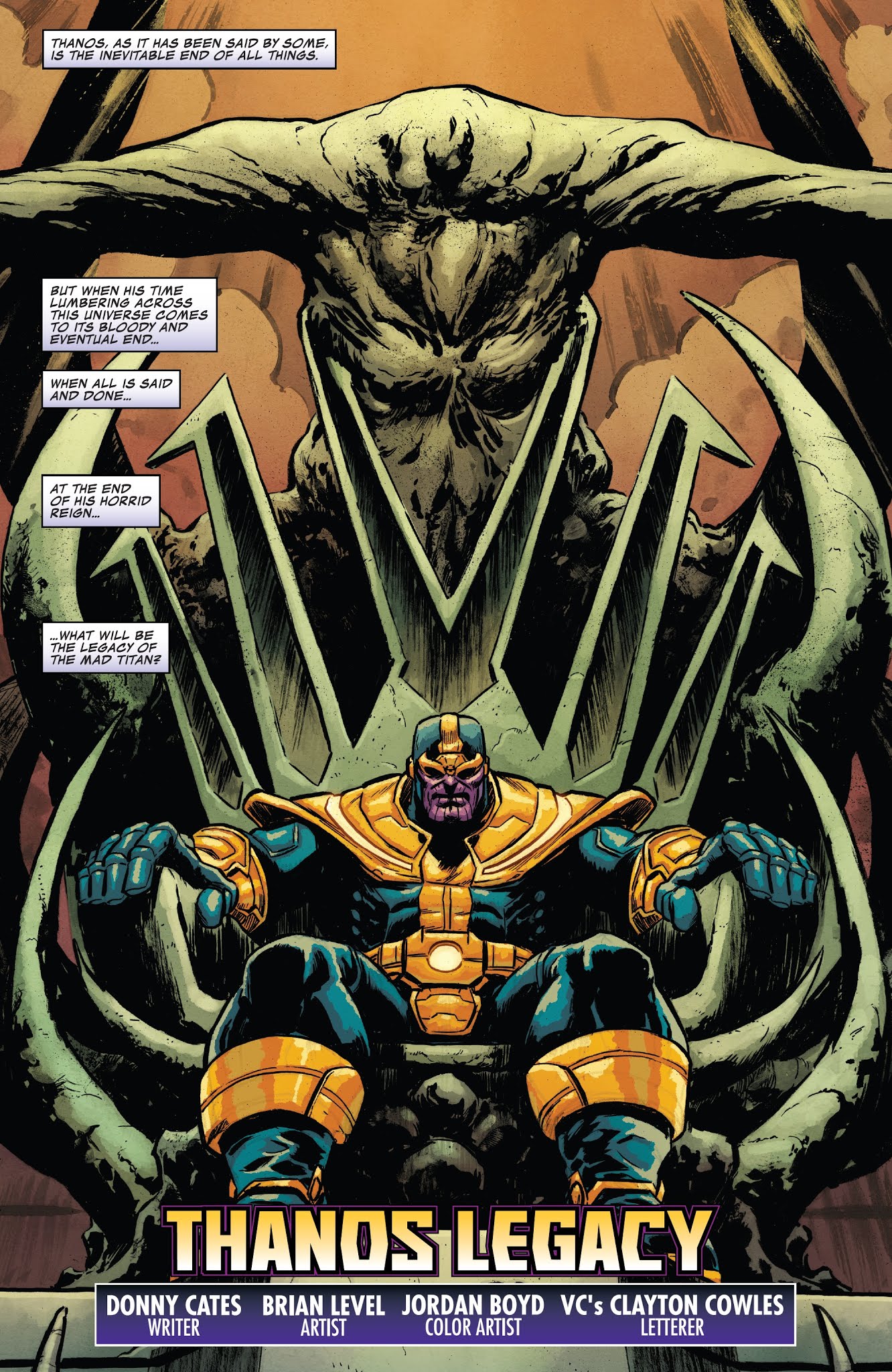 Read online Thanos Legacy comic -  Issue # Full - 2