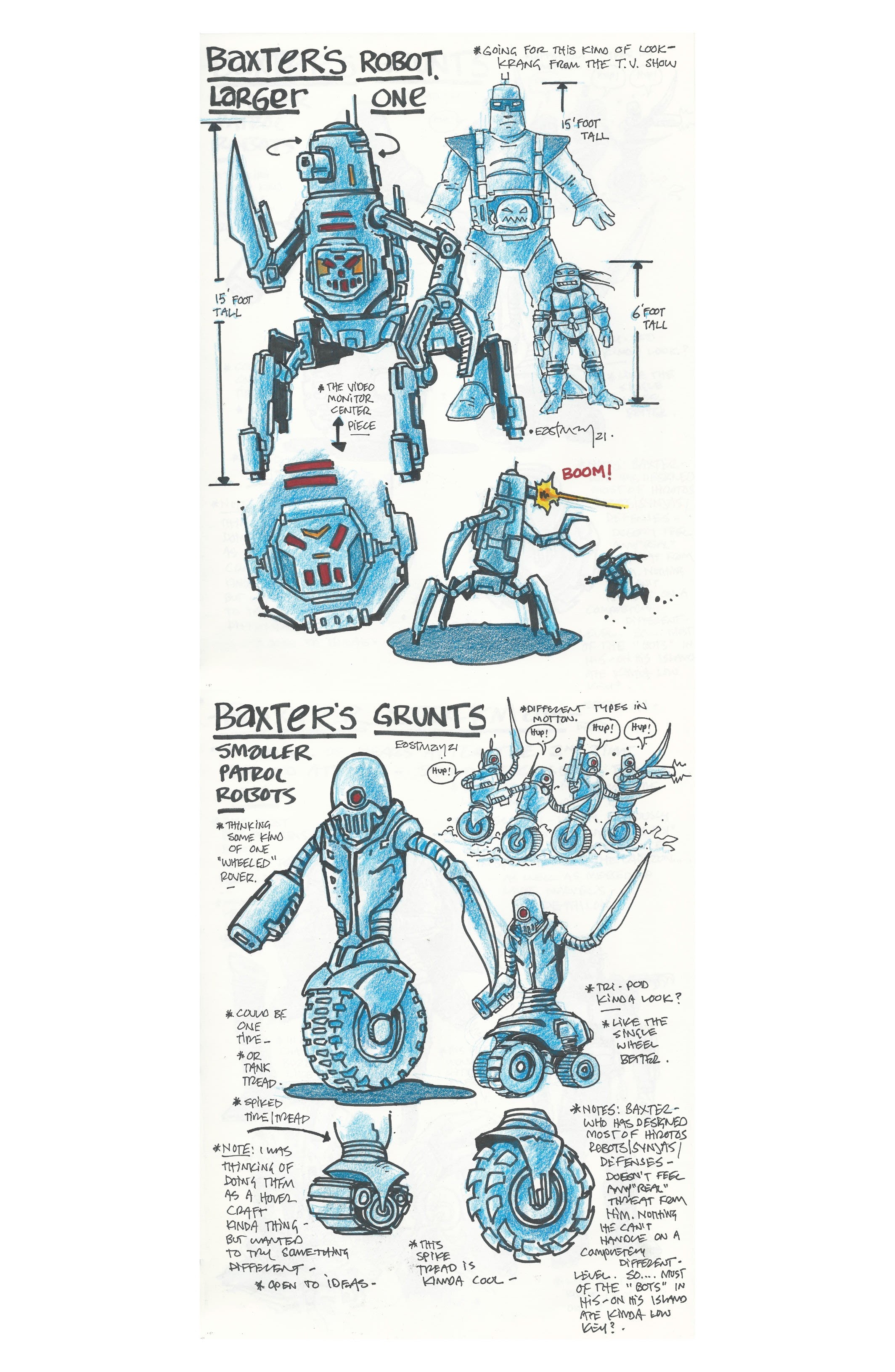Read online Teenage Mutant Ninja Turtles: The Last Ronin Design Archive comic -  Issue # Full - 20