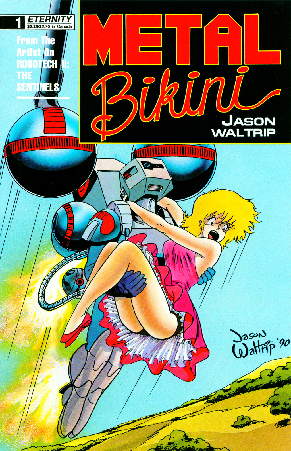 Read online Metal Bikini (1990) comic -  Issue #1 - 1