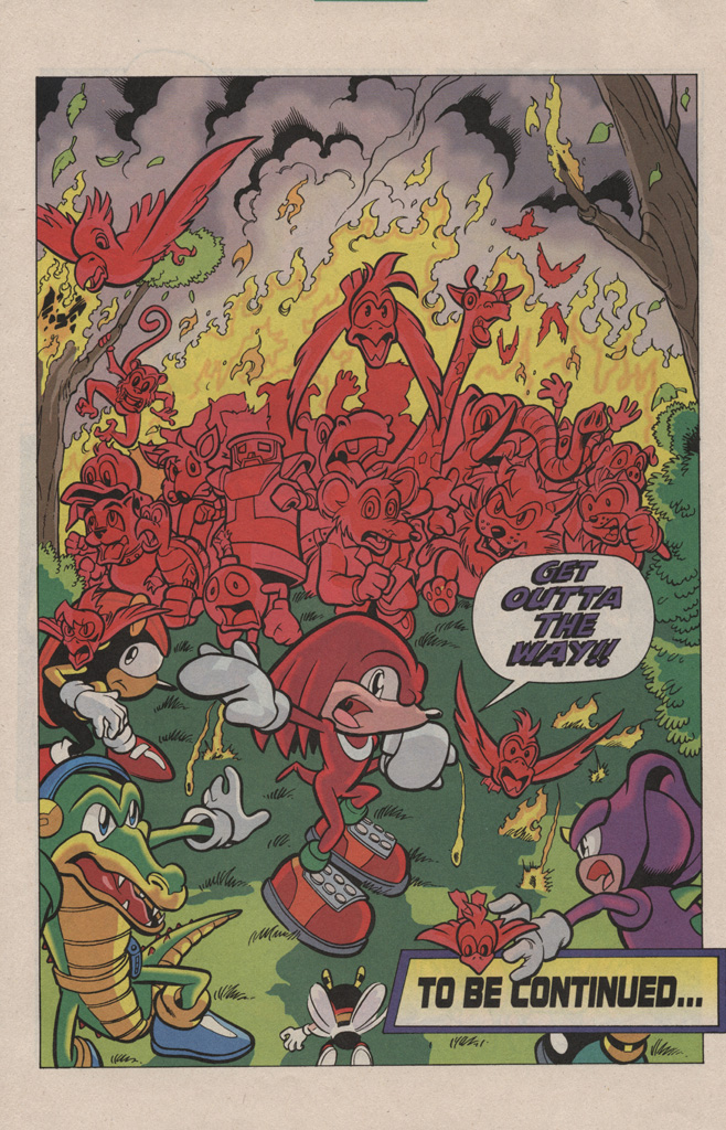Read online Knuckles the Echidna comic -  Issue #2 - 30
