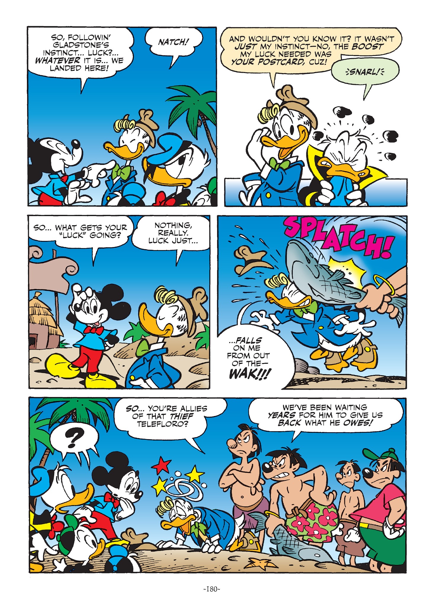Read online Mickey and Donald: The Search For the Zodiac Stone comic -  Issue # TPB - 179