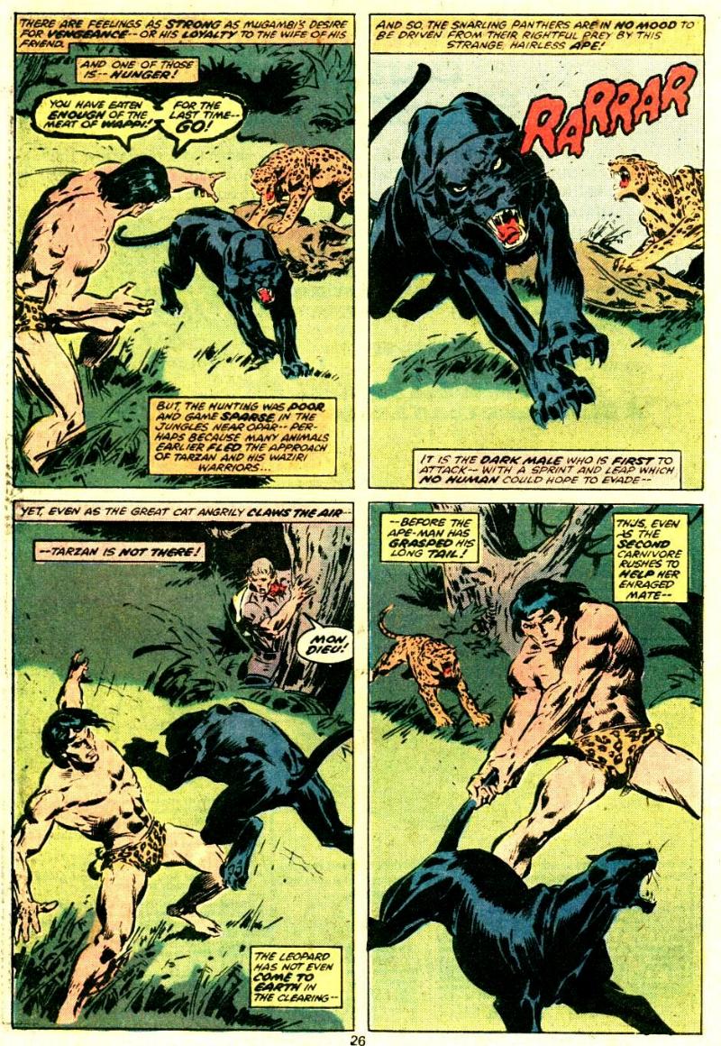 Read online Tarzan (1977) comic -  Issue #4 - 14