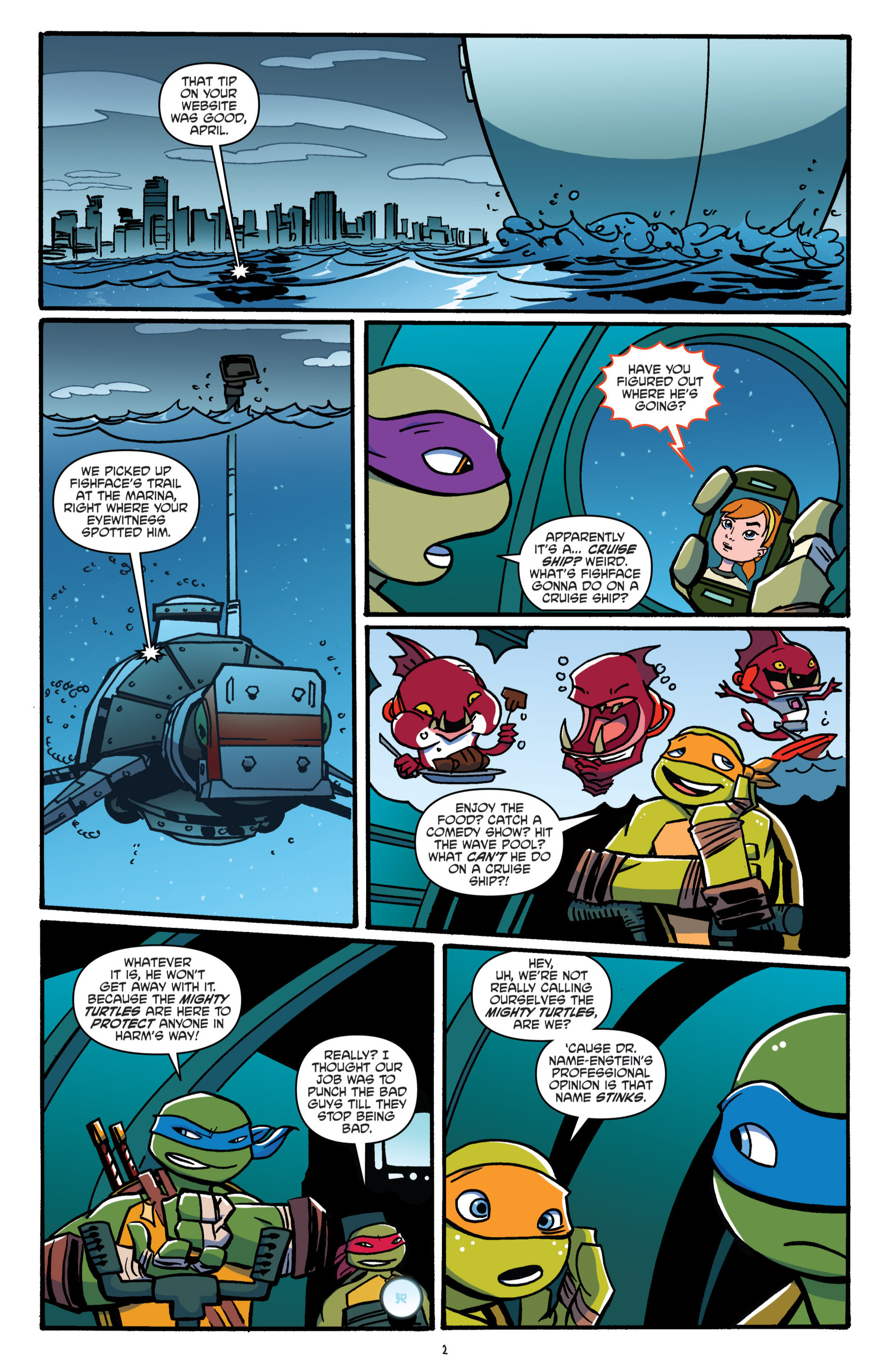 Read online Teenage Mutant Ninja Turtles New Animated Adventures comic -  Issue #5 - 4
