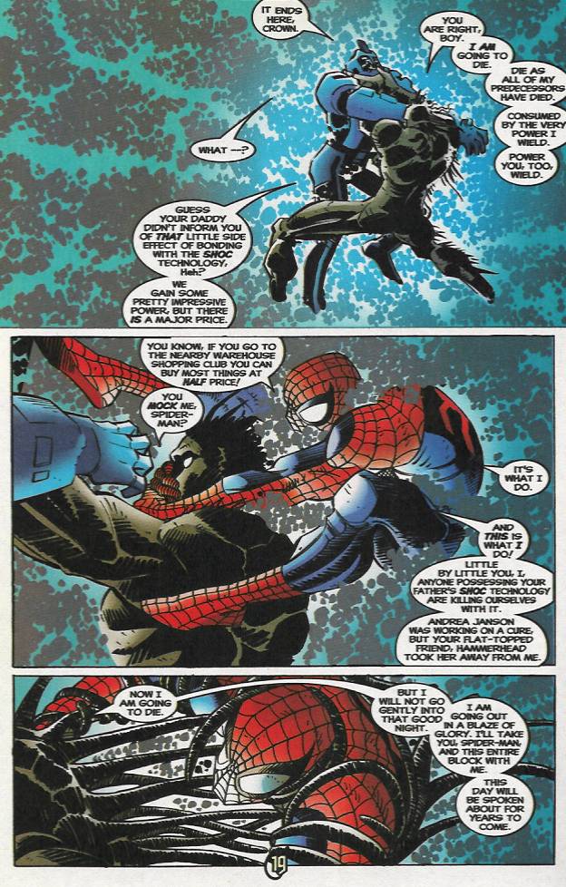 Read online Spider-Man (1990) comic -  Issue #80 - Blood Simple - 20